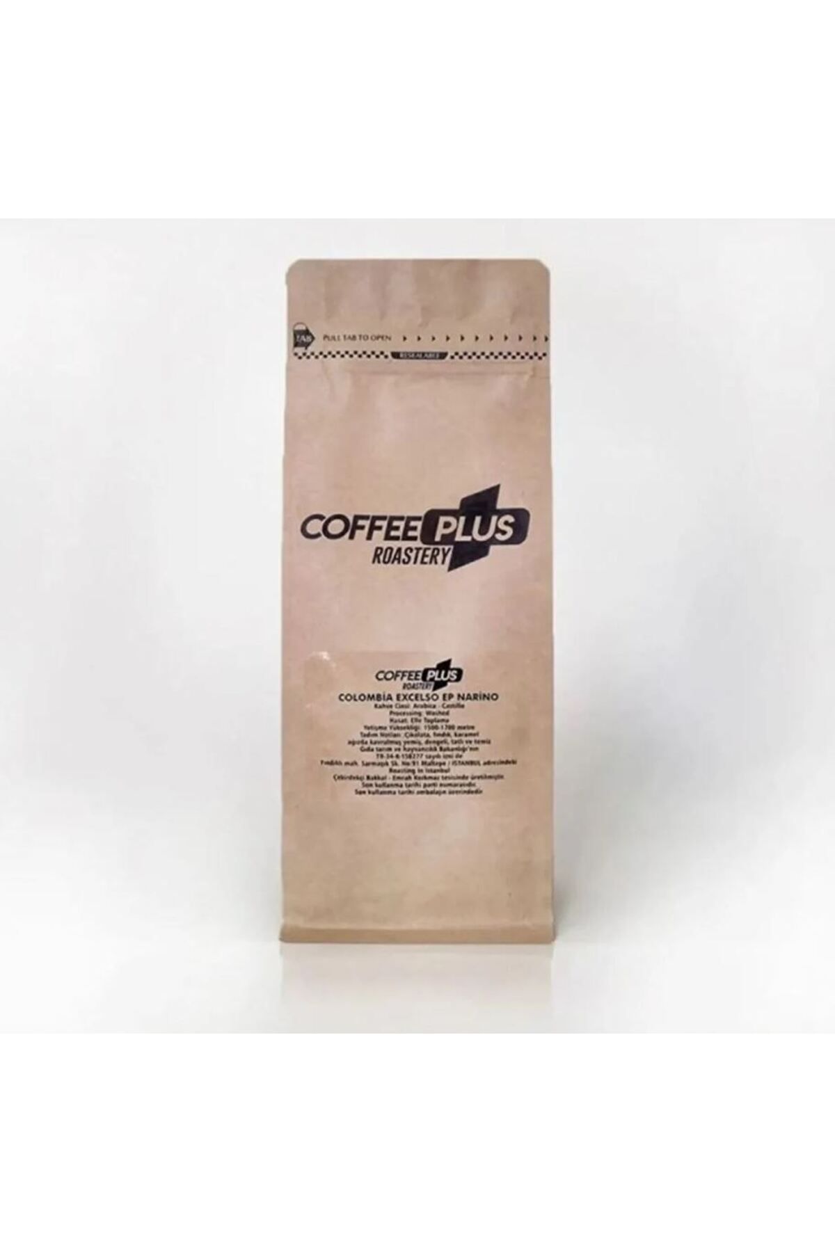 Coffeeplus Colombia Excelso Ep Narino Çekirdek Espresso Kahve 250 G