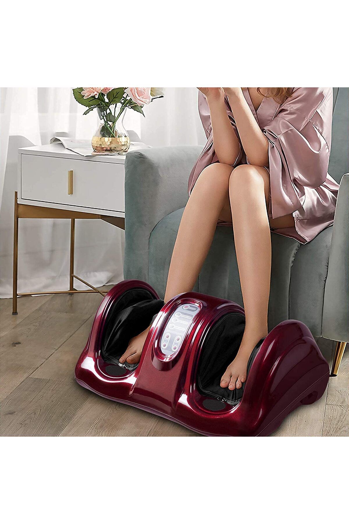 Mega Plus Bacak Ayak Kol Derin Yoğurma Hava Sıkıştırmalı Ovmalı masaj ayak ısıtıcı Ayak masajı