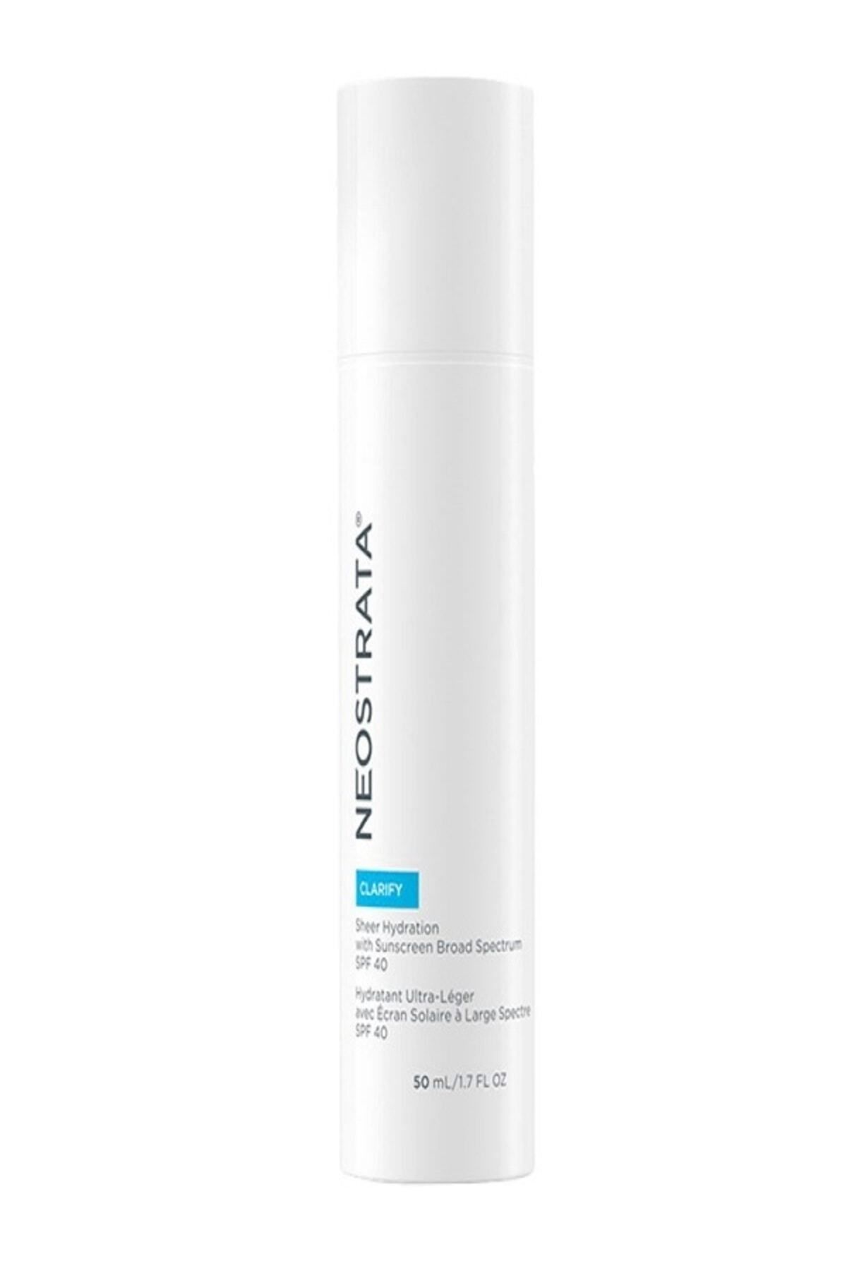 NeoStrata Clarify - SPF40 Sunscreen Cream for Oily Skin with Vitamin E 50 ml SHİNEE245