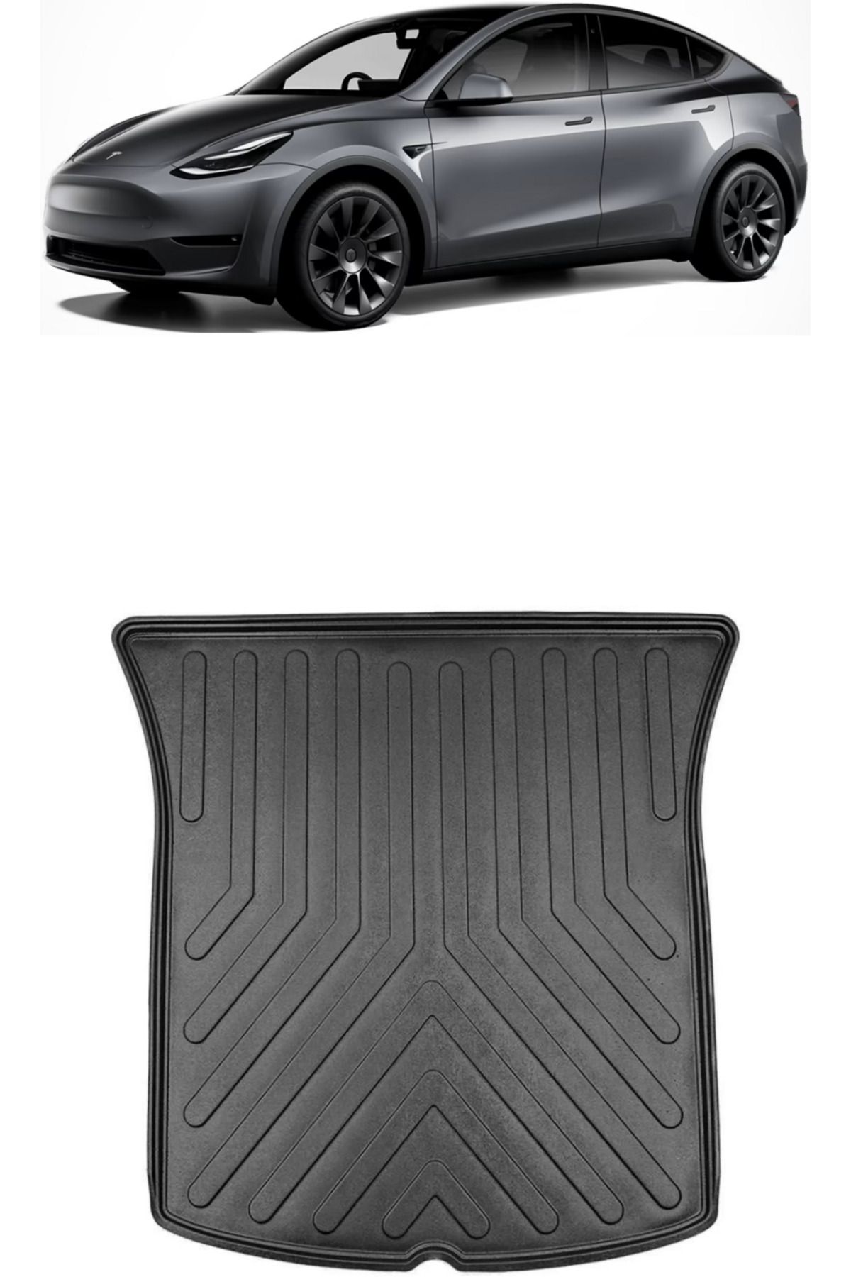 SARAÇ TİCARET PAZARLAMA Rizline Tesla Model Y 2019 Sonrası 3D Bagaj Havuzu
