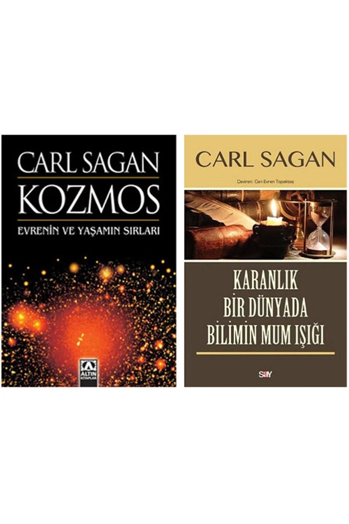 Say Yayınları Kozmos ( Evrenin Ve Yaşamın Sırları ) - Karanlık Bir Dünyada Bilimin Mum Isıgı / Carl Sagan