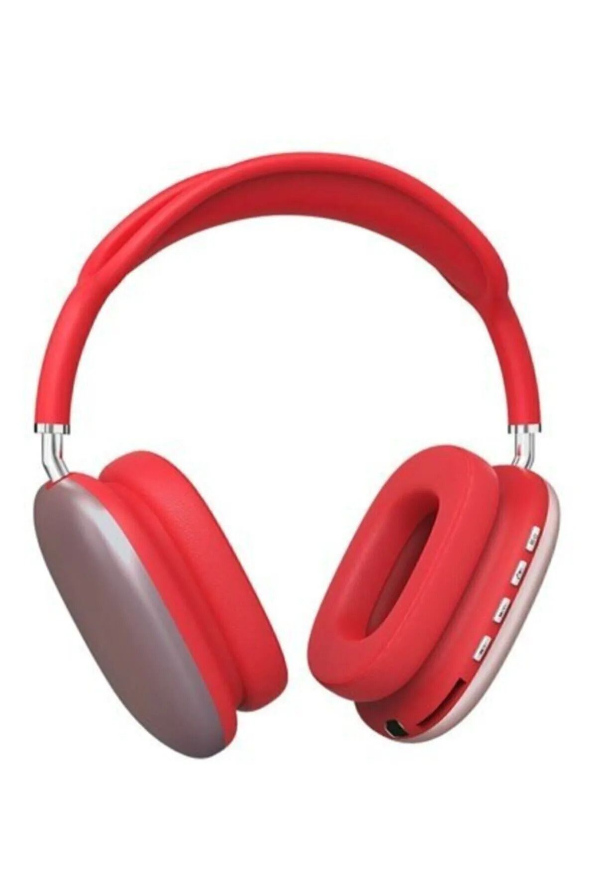 GADGET GEAR Air Max Kablosuz 5.0 Mikrofonlu Bluetooth Kulaklık Kırmızıuyumlu