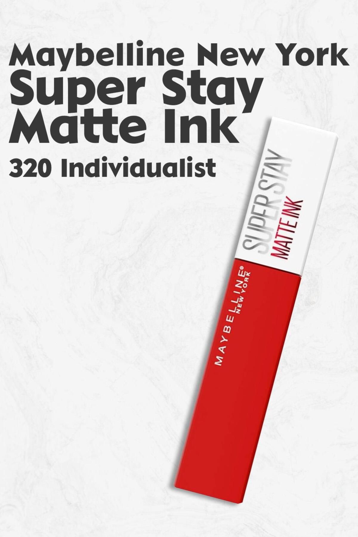 Maybelline New York Super Stay Matte Ink 320 Individualist