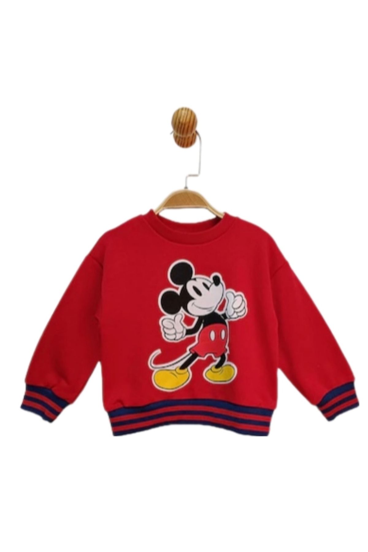 Mickey Mouse Lisanslı Erkek Çocuk Sweatshırt 220411