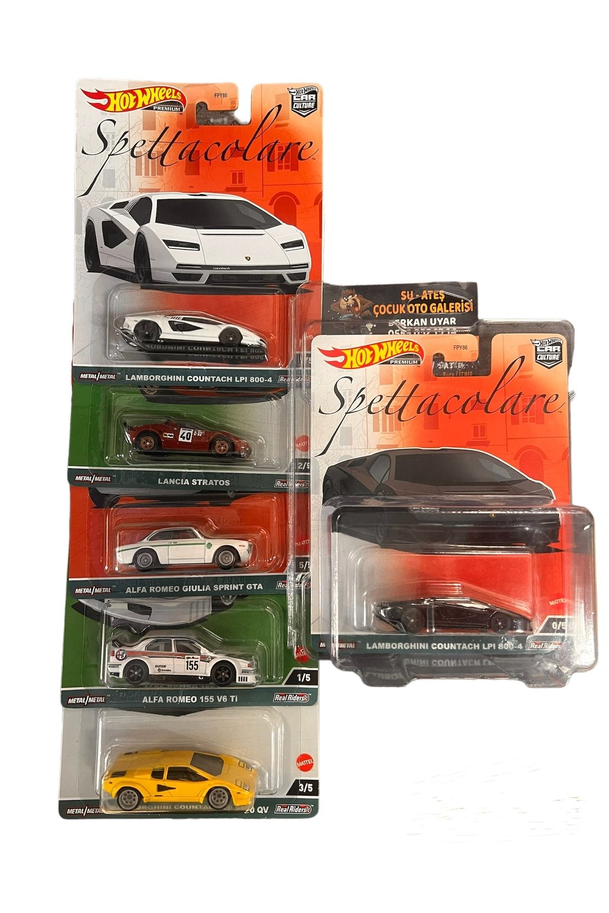 HOT WHEELS Car culture 6’lı Chase Set ( 1.64 premıum )
