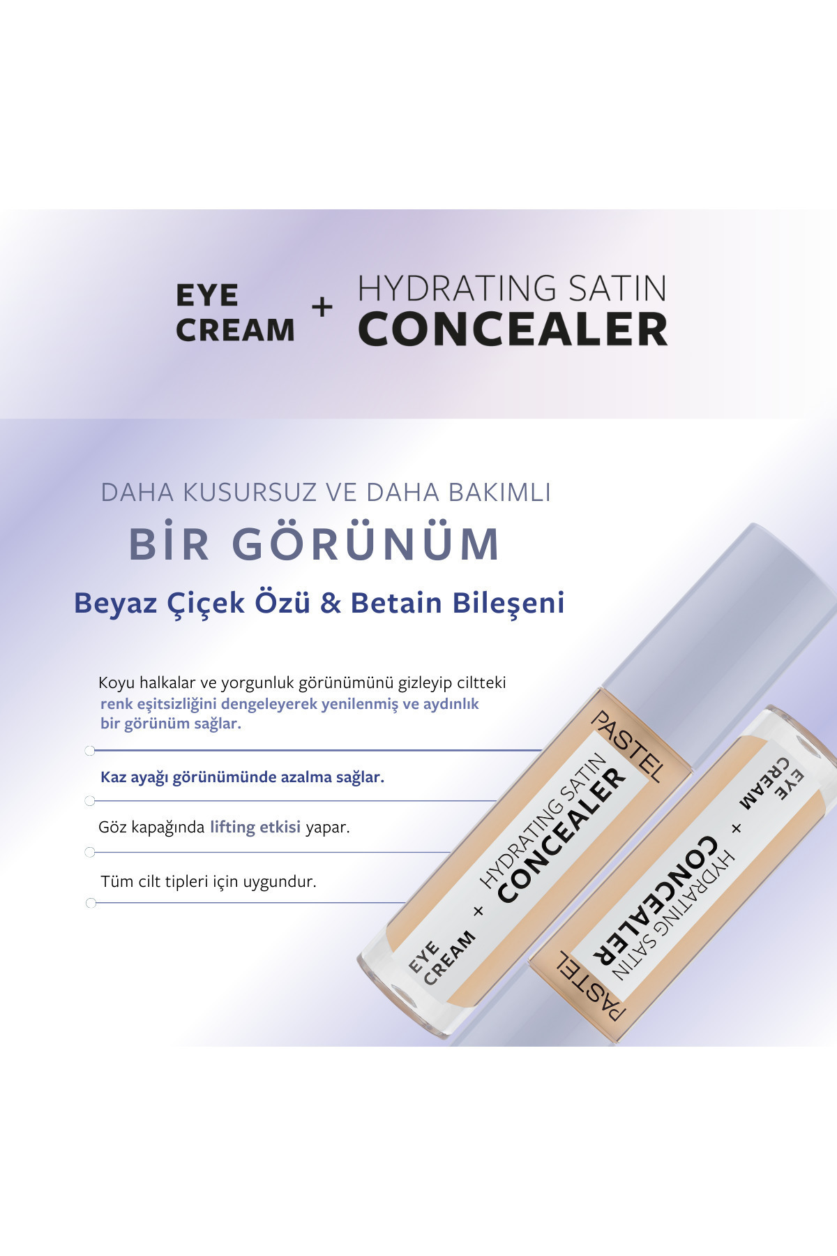 EYE CREAM + HYDRATING SATIN CONCEALER 64_6