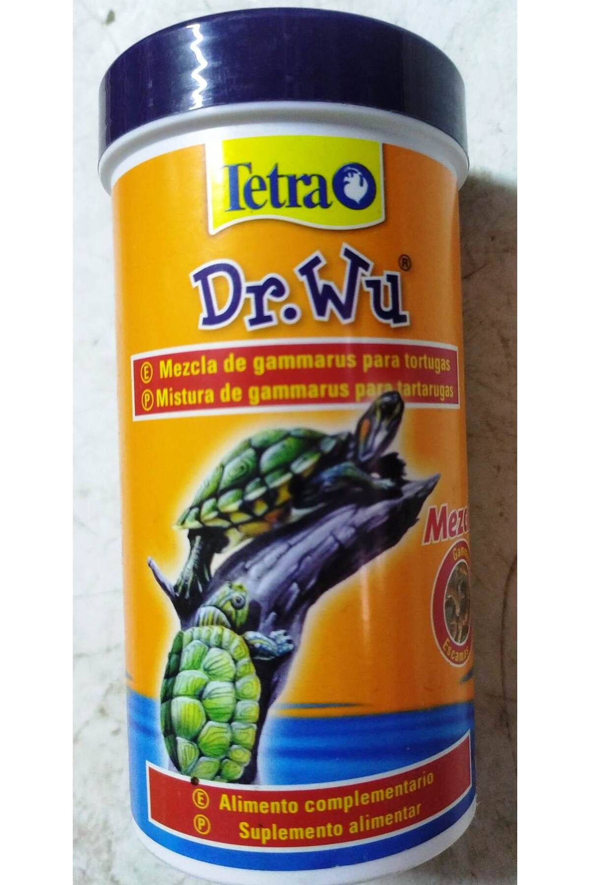 Tetra Kaplumbağa Yemi ( Karışık Karides - pul ) Mix Menü 250ml