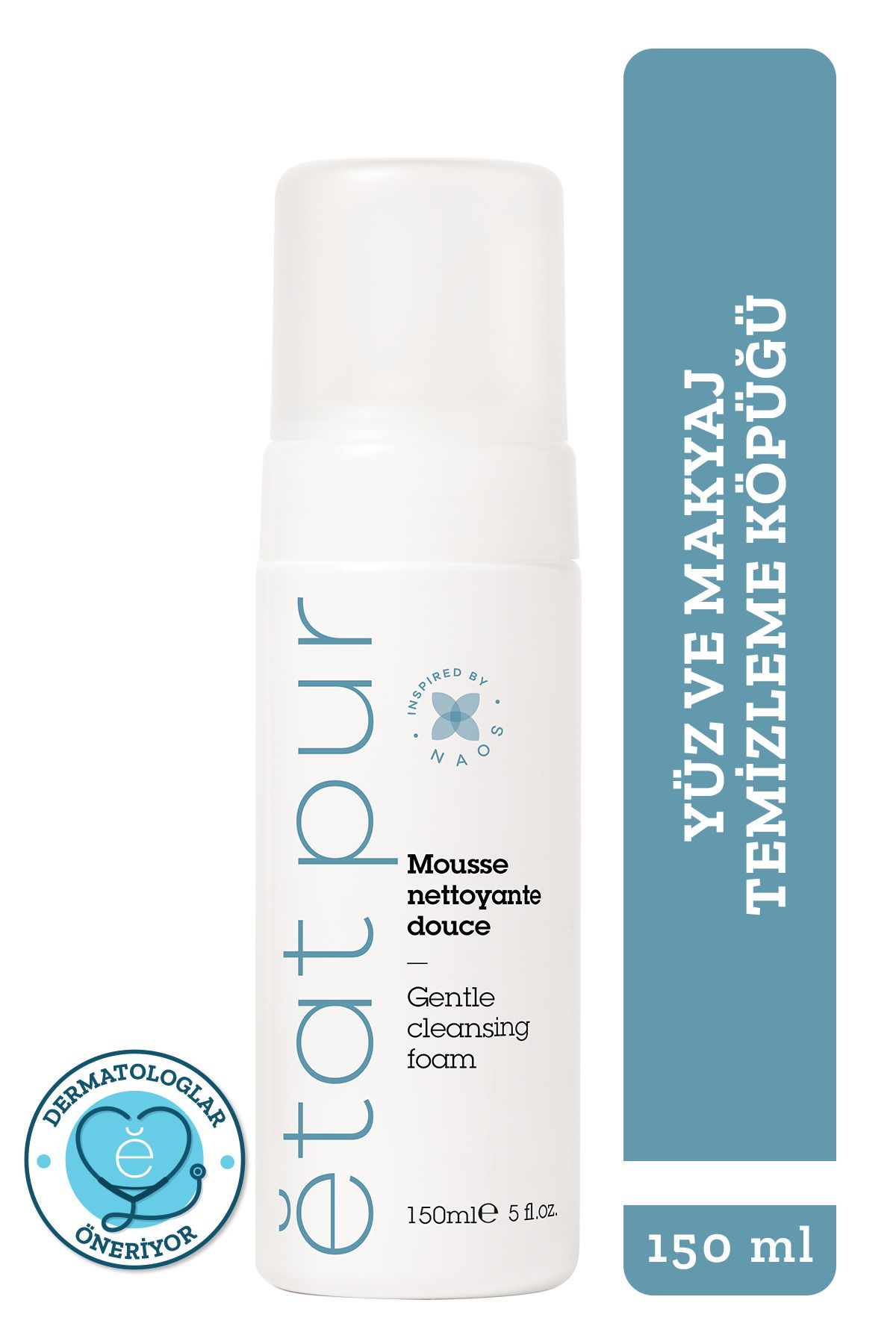 Etat Pur Gentle Cleansing Foam Nazik Yüz Makyaj Temizleme Köpüğü 150 ml Karma Yağlı Cilt