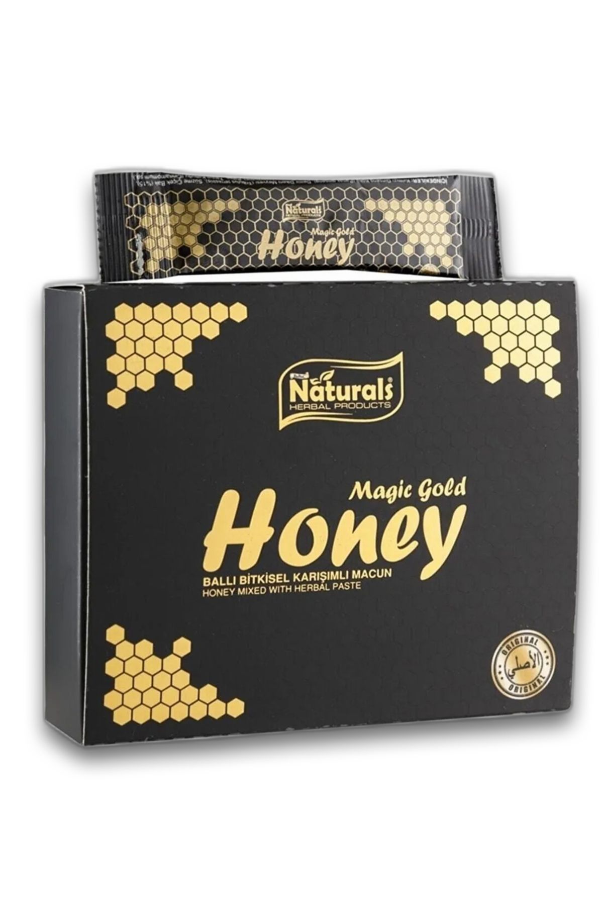 Naturals Magic Gold Honey Stick Ballı Pekmezli Ginseng Karışımlı En Doğal Güç Kuvvet Macun