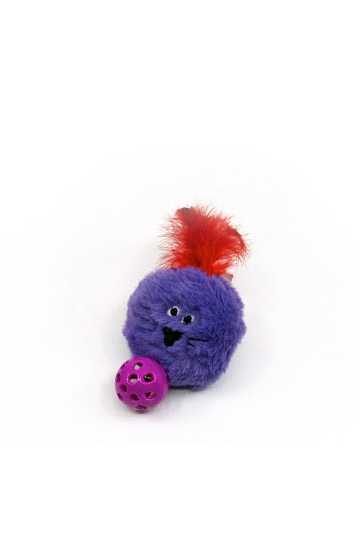 Tailpetz Cat Toy Wıth Catnıp Purple Kedi Vbe Köpek Peluş Oyuncak