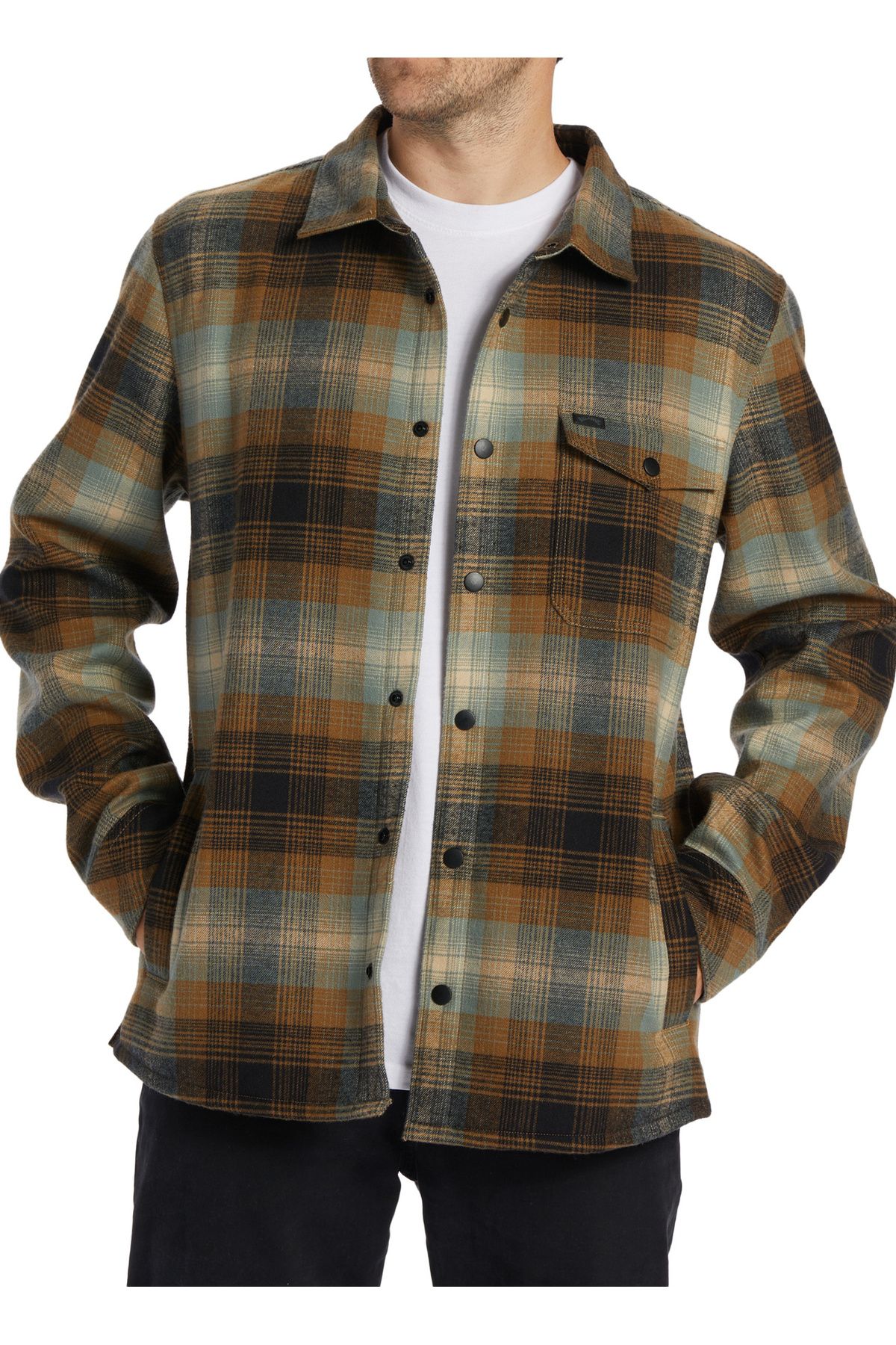 Billabong Billabong Çok Renkli Erkek Gömlek ABYWT00196 Furnace Bonded Flannel