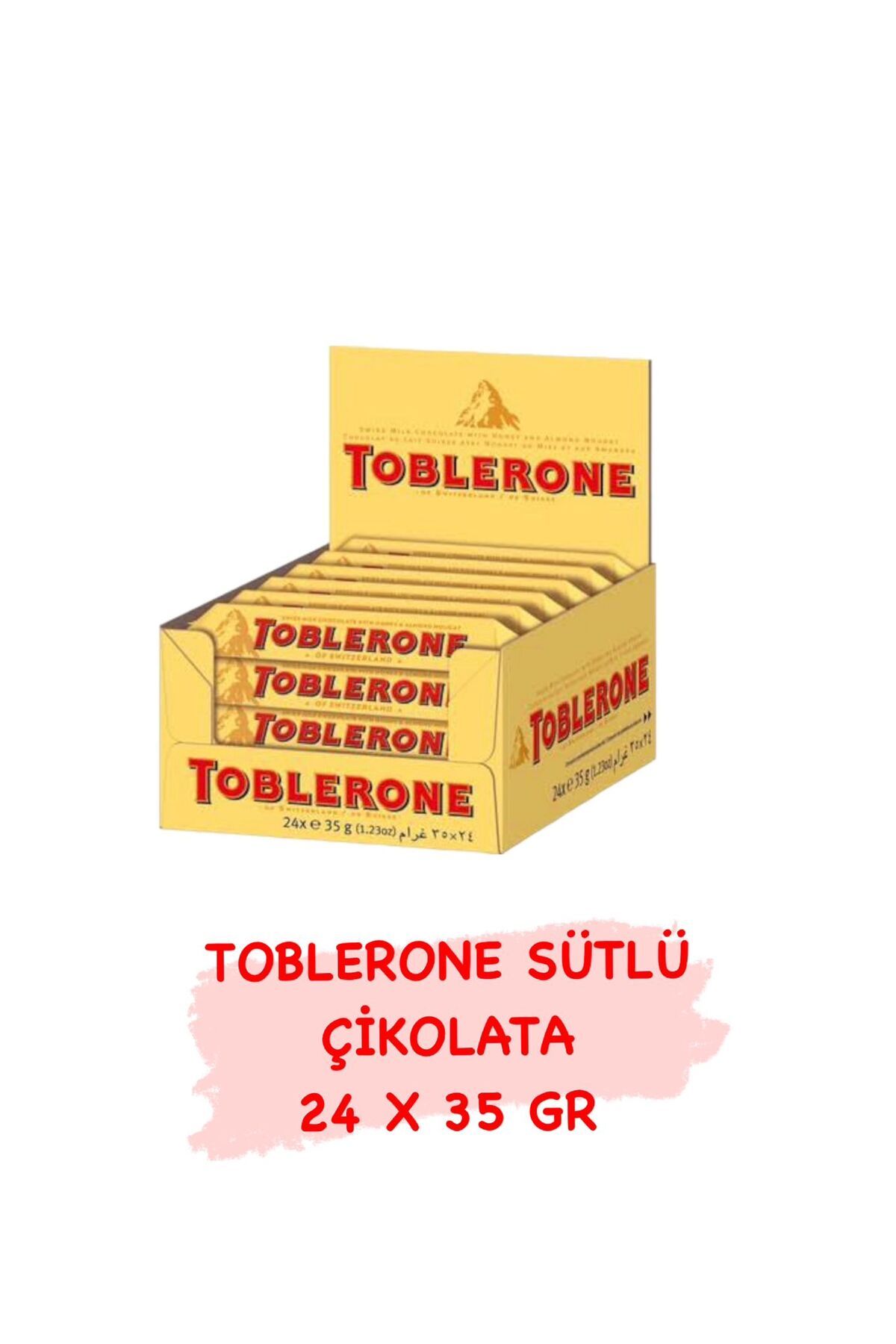 Toblerone 24'lü Toblerone Çikolata 35 Gr