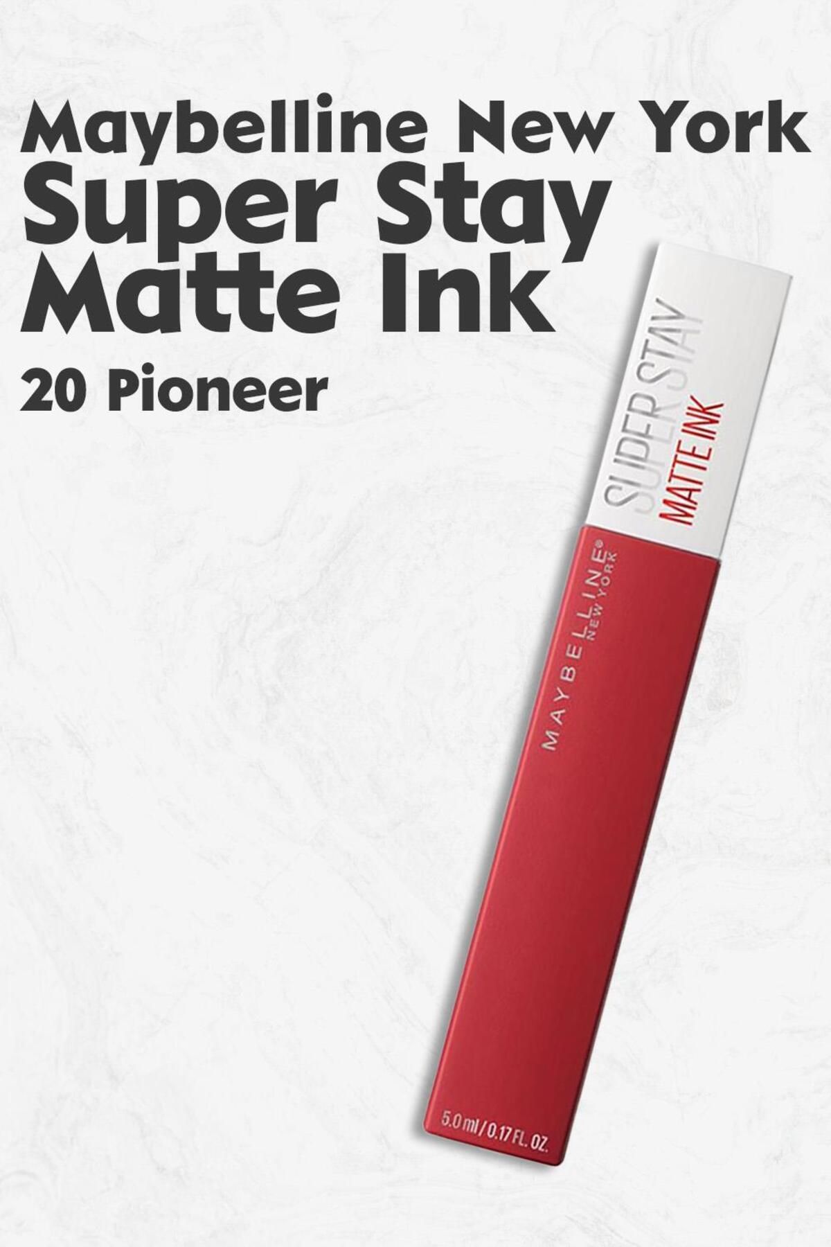 Maybelline New York Maybelline Super Stay Matte Ink 20 Pioneer