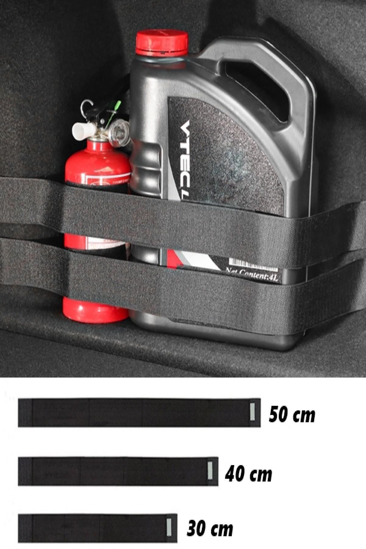 MasterCar 3 Boy Cırtlı Bagaj Bandı Sabitleyici Ve Düzenleyici Bant Bagaj Lastiği Çantası Sabitleyici Organizer