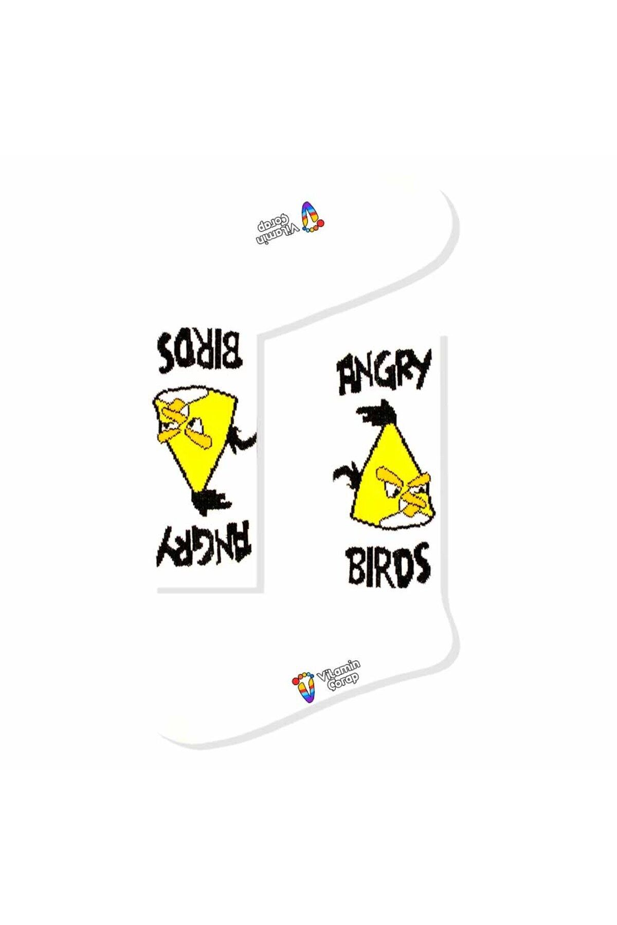 Limmon Store Angry Birds Chuck Atletik Çorap
