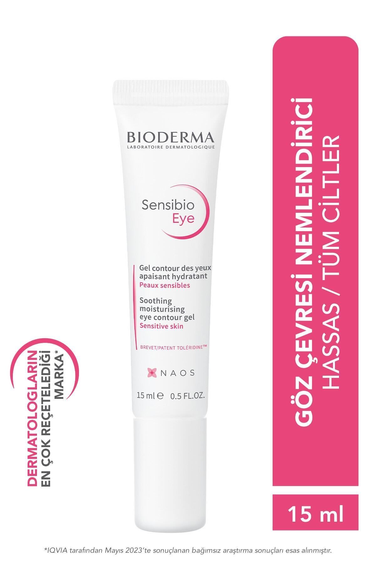 Bioderma Moisturizing Care Cream with Hyaluronic Acid for the Sensitive Eye Area 15 ml SHİNEE129