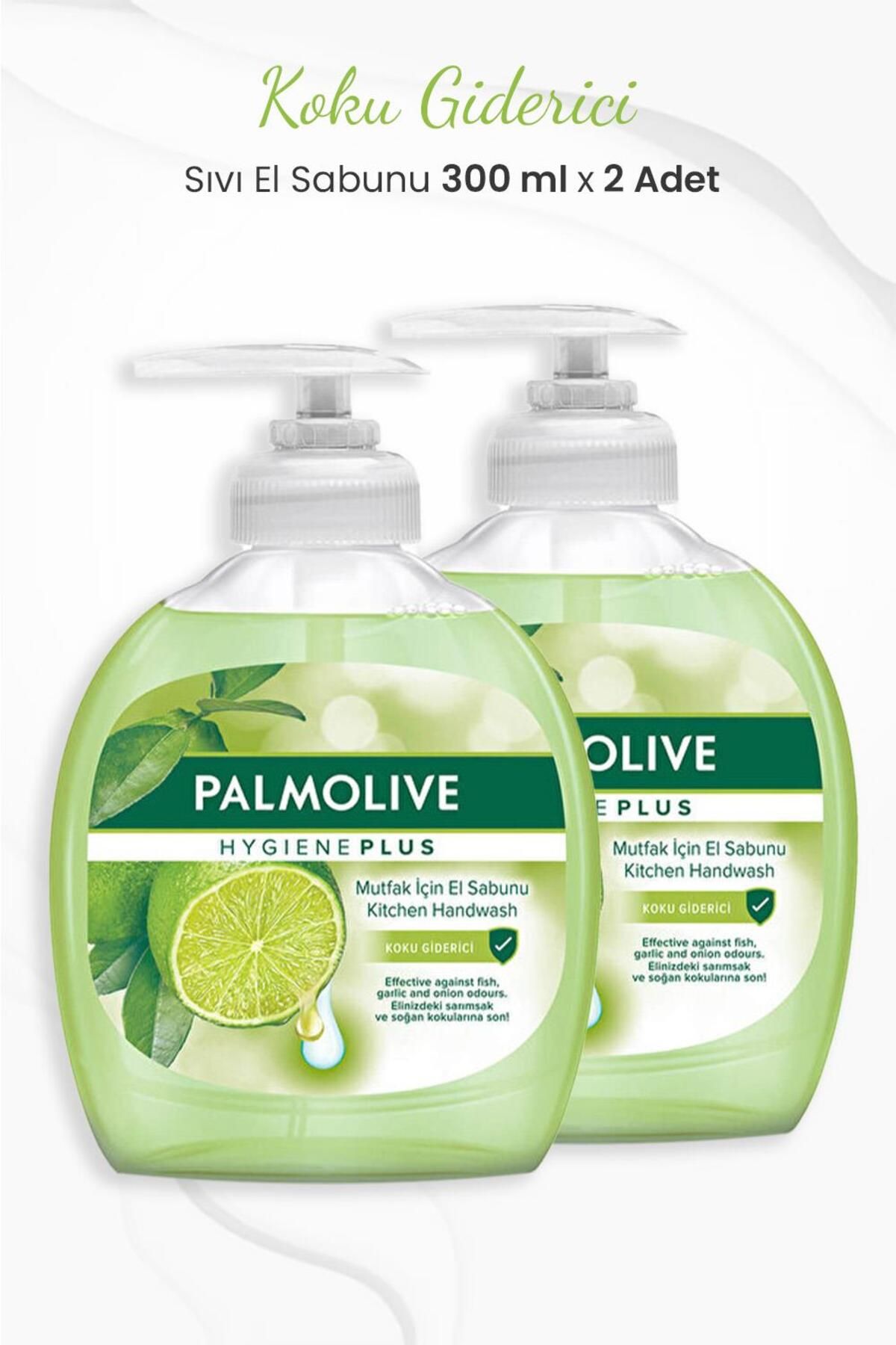 Palmolive Hygiene Plus Koku Giderici Sıvı Sabun 300 ml x 2 Adet
