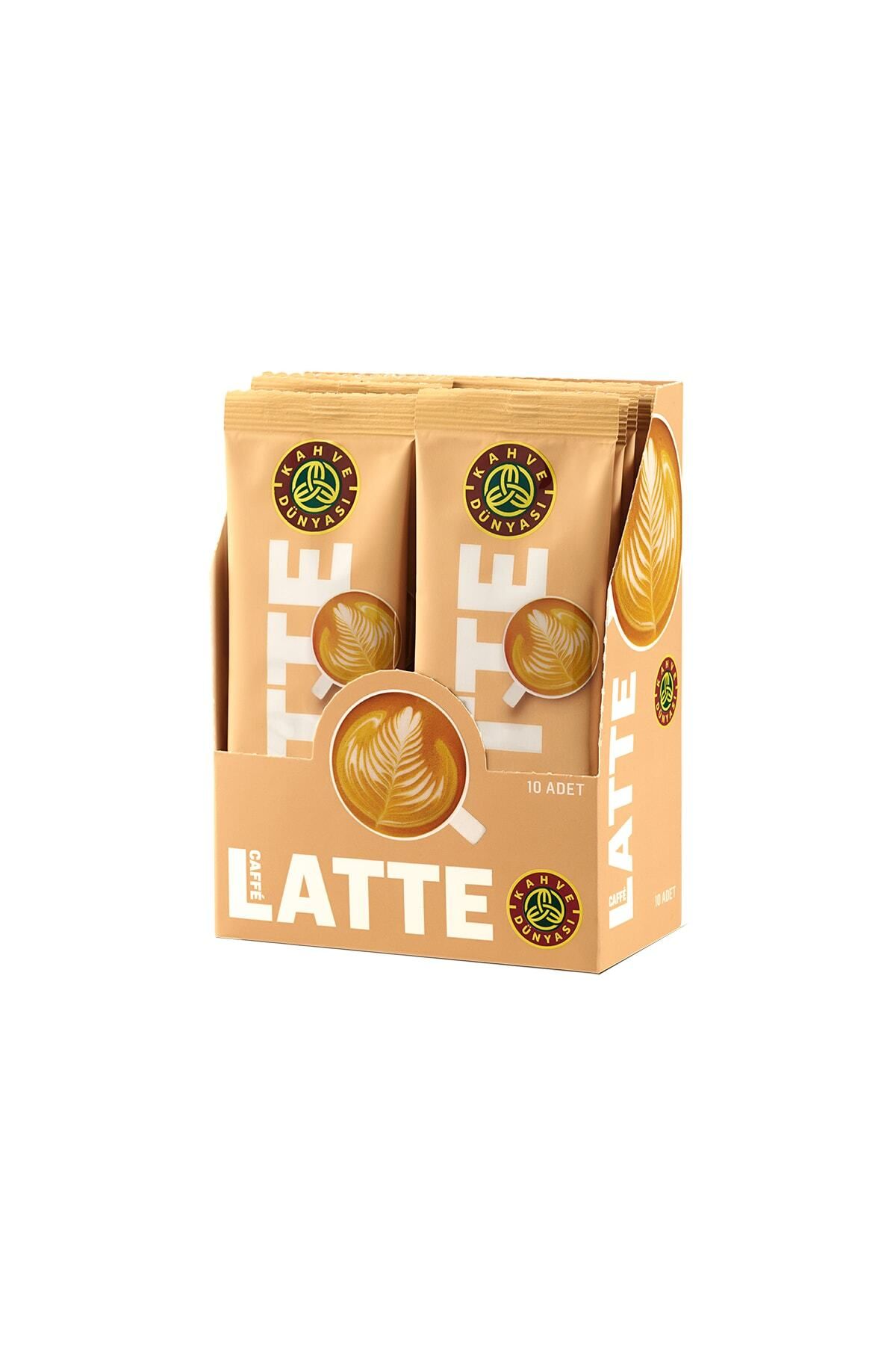 Kahve Dünyası Özel Seri Sıcak Caffe Latte 10'lu X 1 Paket