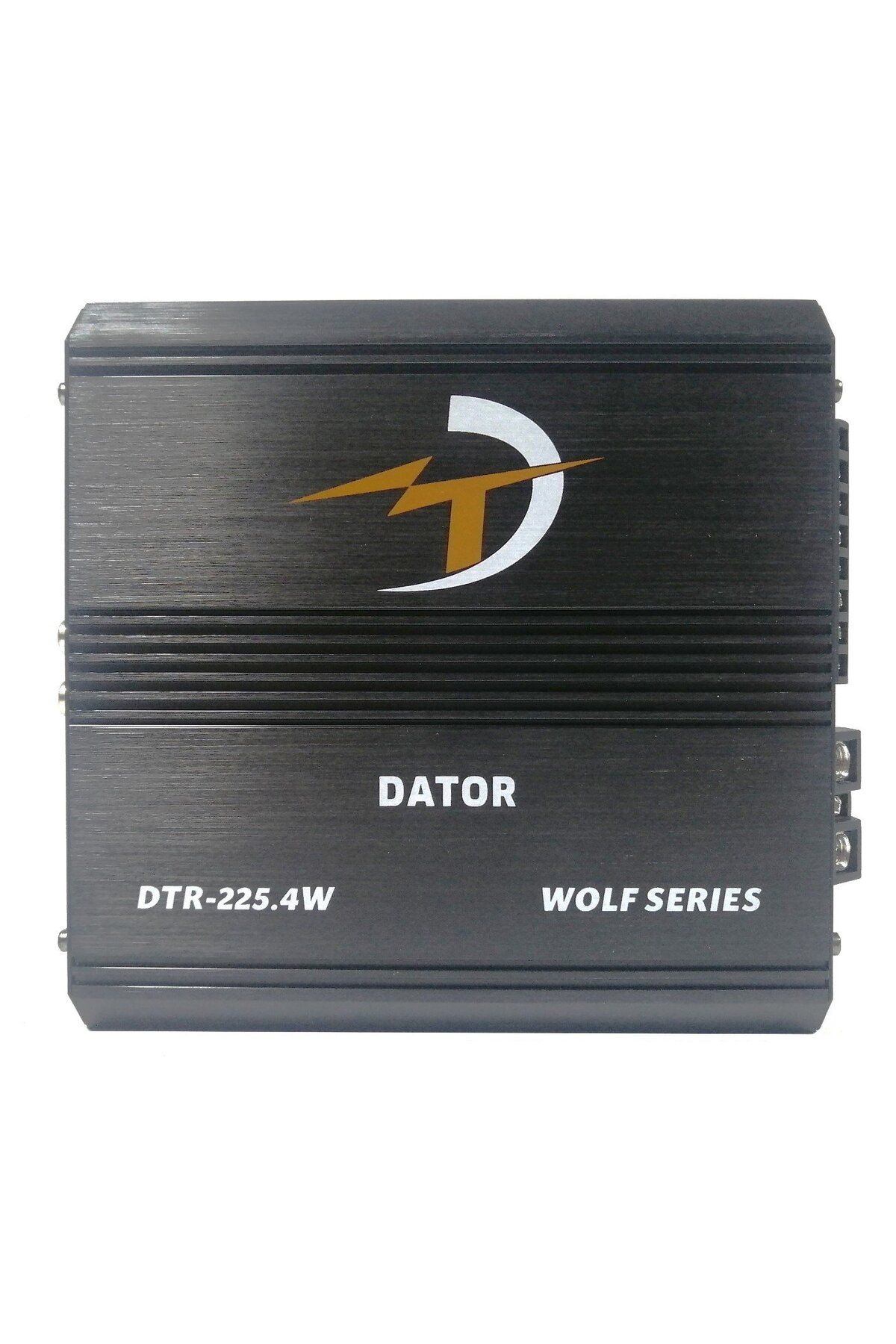 Dator DTR-225.4W Profesyonel 4 Kanal Anfi Kanal Başı 225W RMS 2200W Maksimum Güç Mini Kasa Wolf Seri