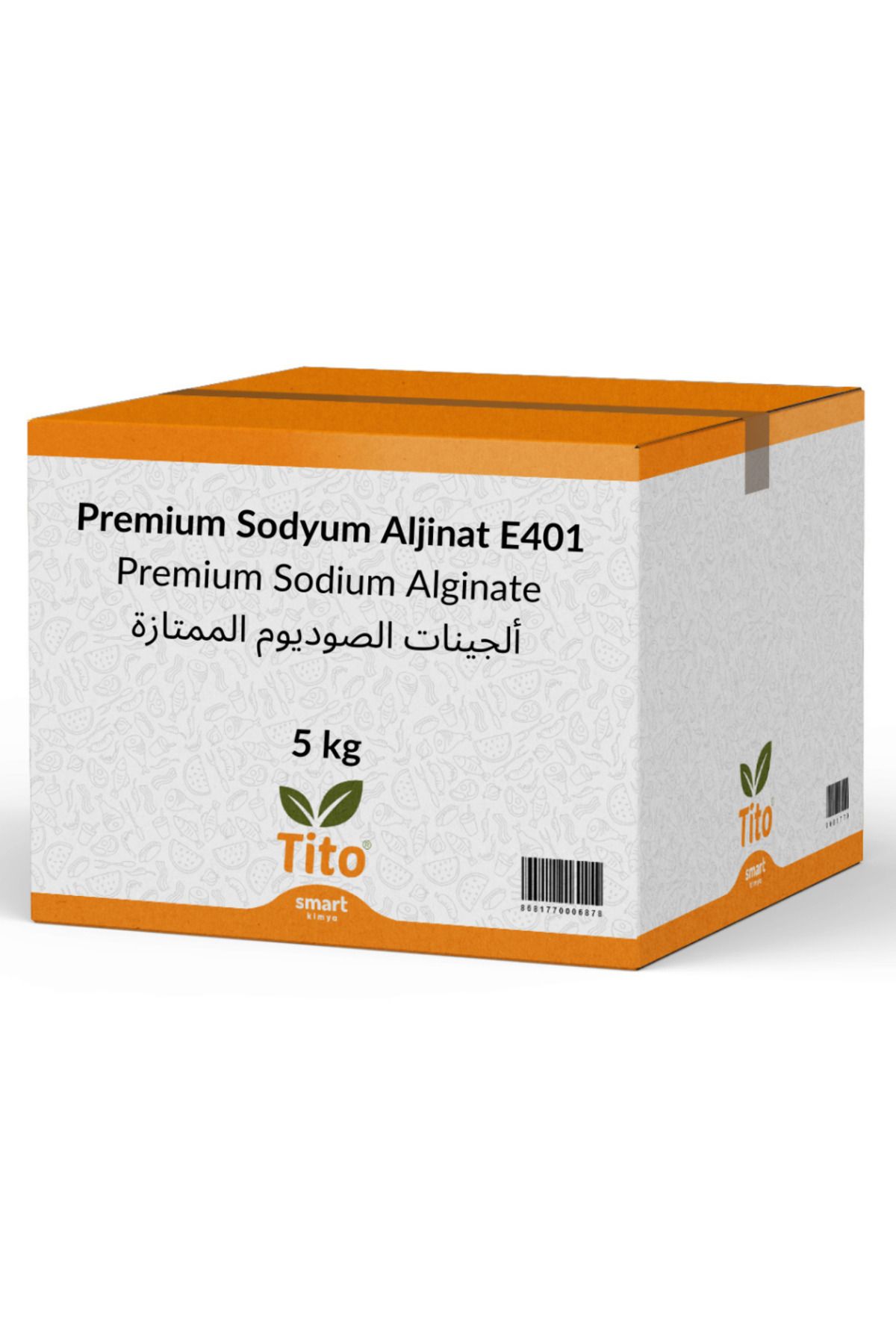 tito Premium Sodyum Aljinat E401 5 Kg