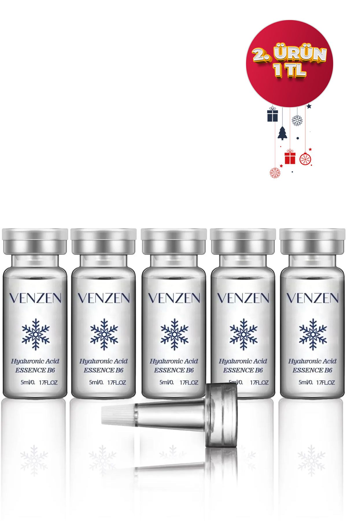 Venzen Essence B6 Özlü Vitamin Serumu 5 Adet Hyalüronik Asit Ampül Seti