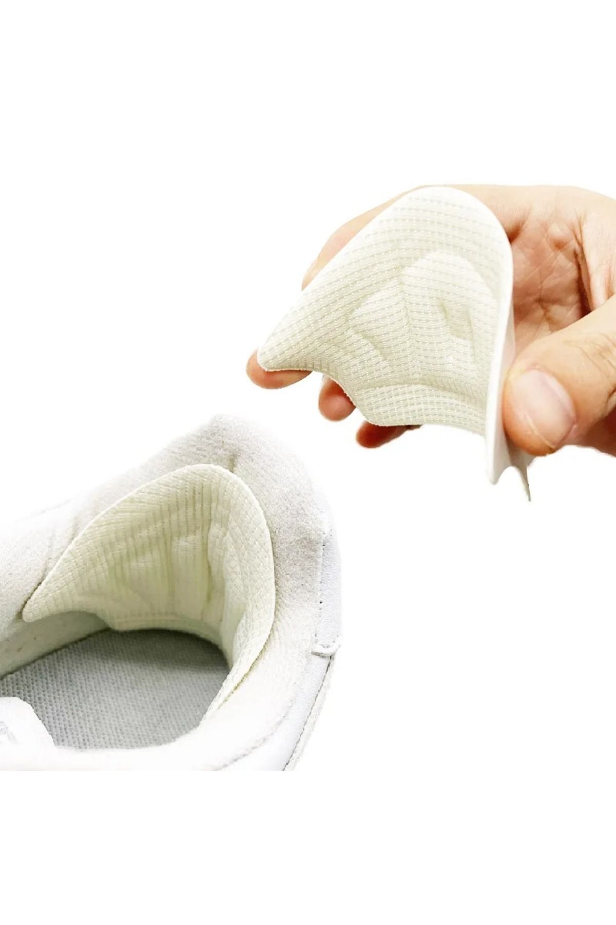 Jetcom Ortopedik Ayakkabı Topuk Vurma Önleyici Daraltma Kumaş Topuk Koruyucu Yastığı Pedi