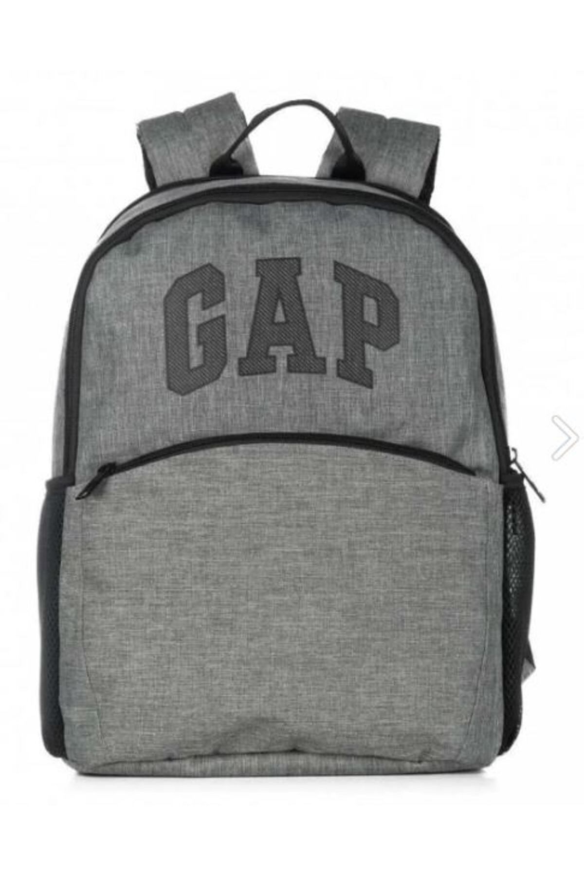 GAP Çok Gözlü Unisex Okul- Günlük Sırt Çantası Gri 03439