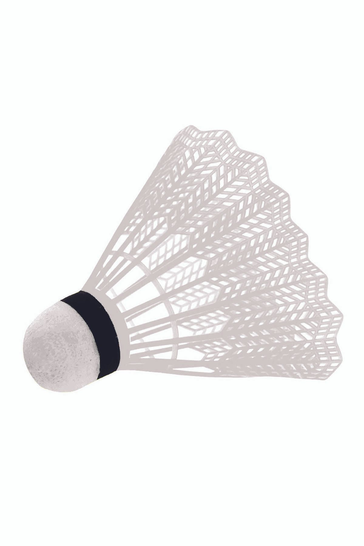 TRYON Badminton Top Badminton Topu Mantar Başlı Plastik 6'Lı Bt-110