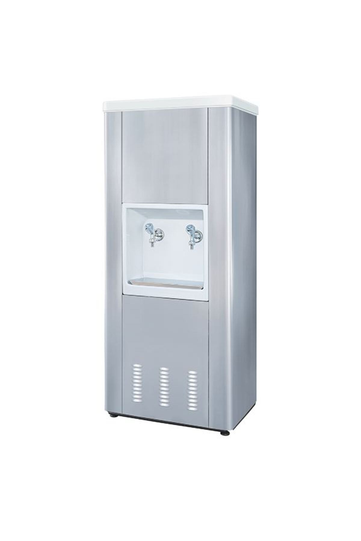 Arıtma Sistemli Emsaş Su Sebili 80 Litre Soğutmalı Iç Dış 304 Krom