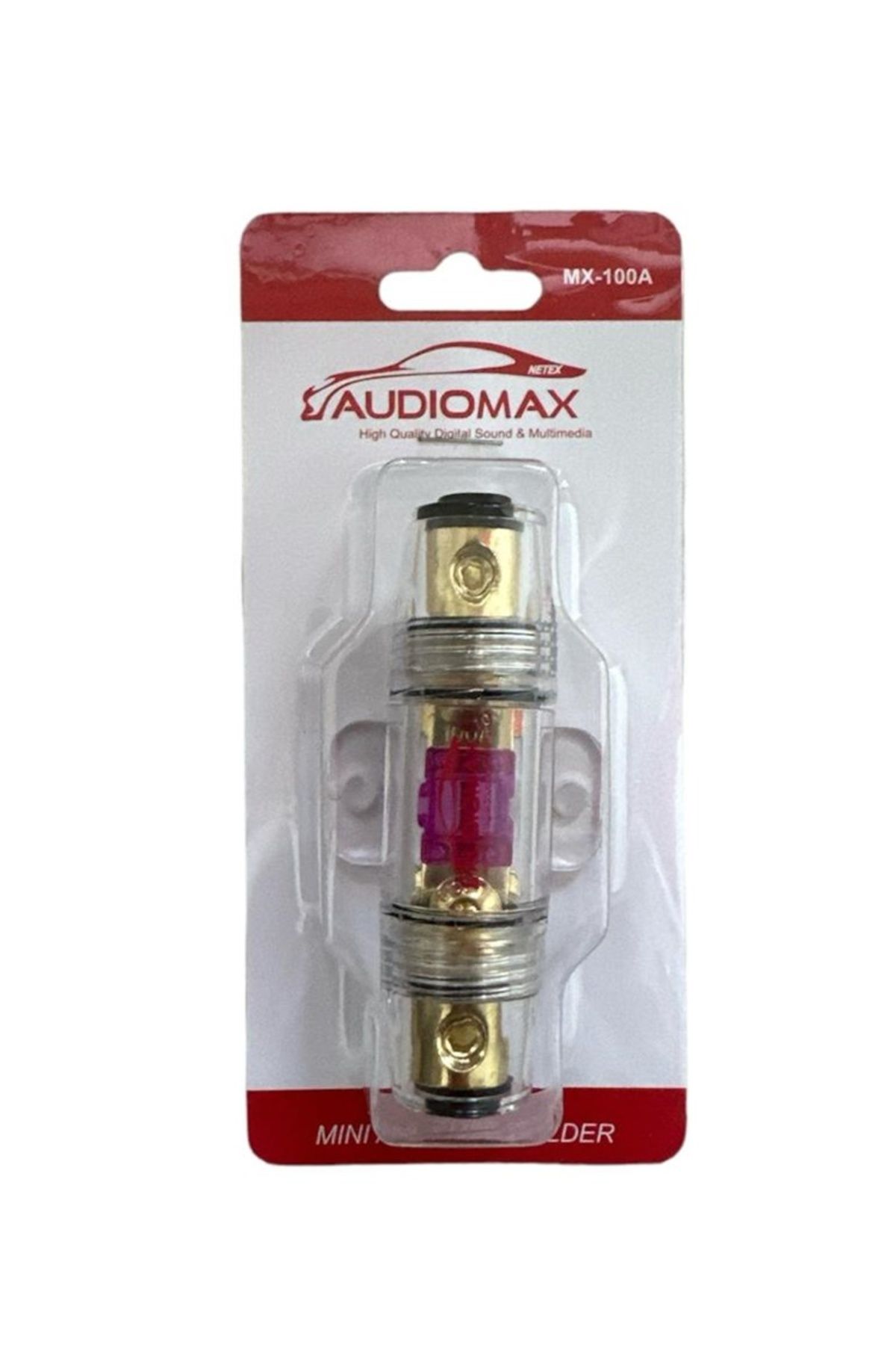 Audiomax MX-100Y 100 AMPER OTO AMFİ SİGORTA