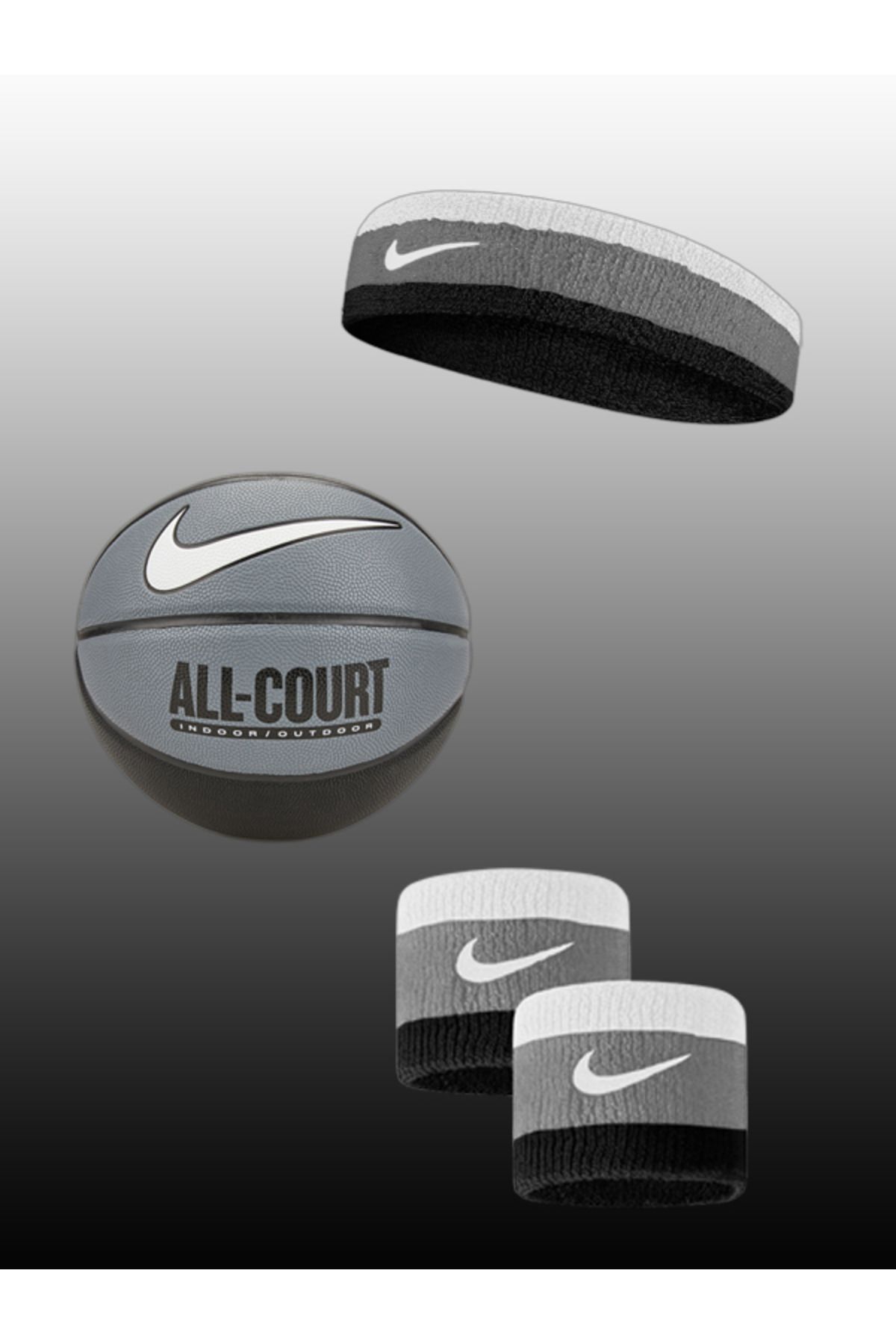 Nike 3'lü Basketbol Topu ve Aksesuar Seti - Yılbaşı Özel Fiyat