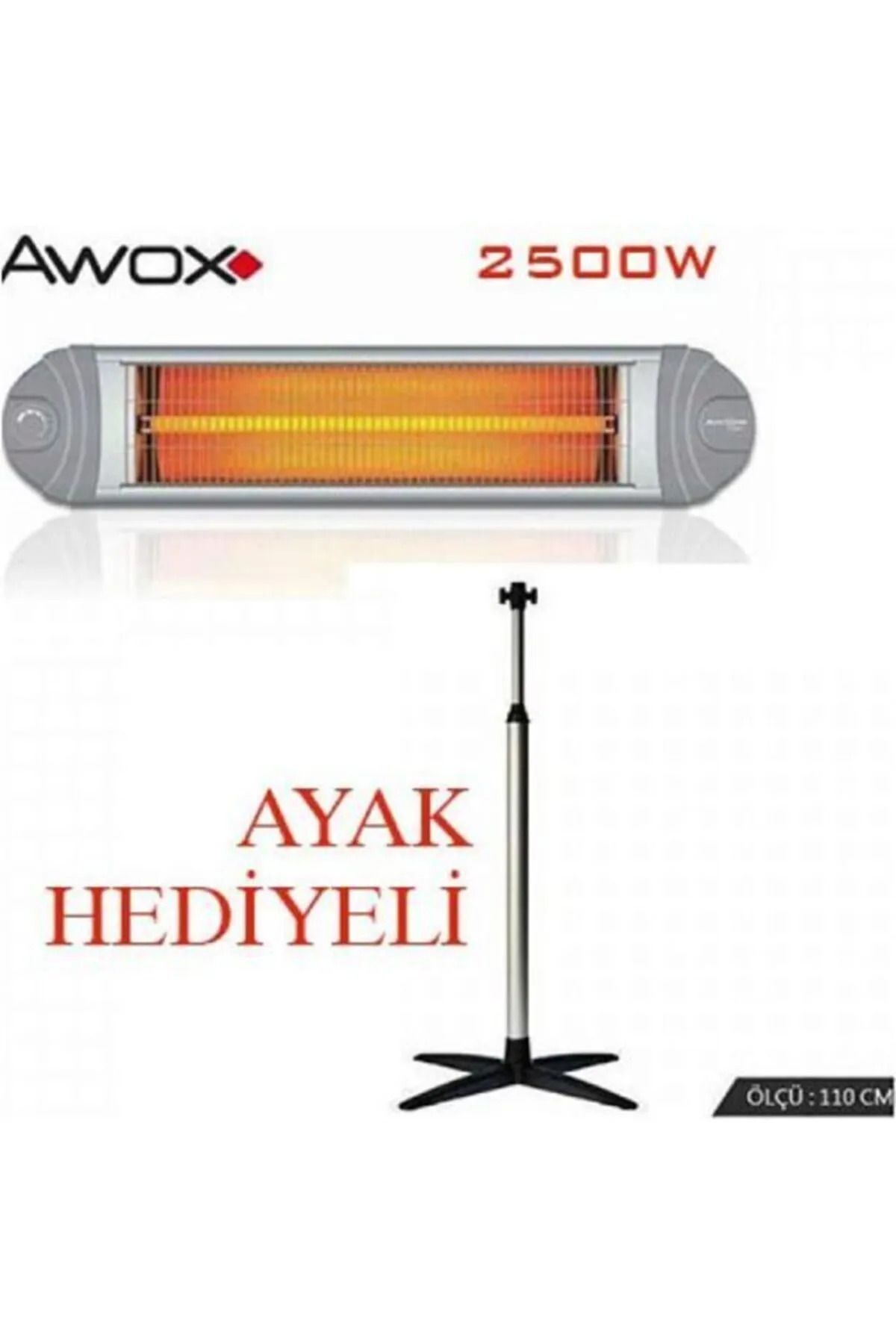 AWOX Isıtıcı Soba Çok Amaçlı Ecotec 2500w