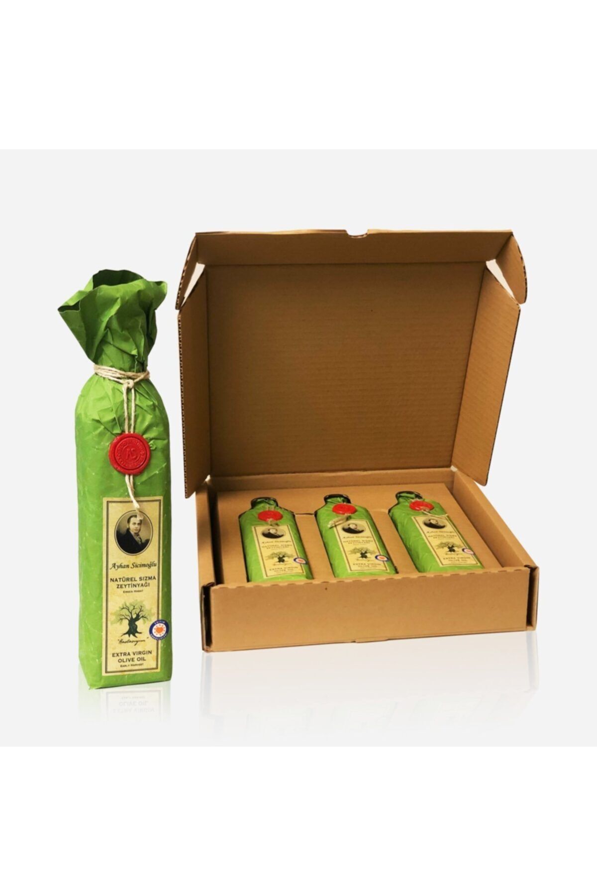 Ayhan Sicimoğlu Klasik Seri Zeytinyağı 500 ml 3'lü Set