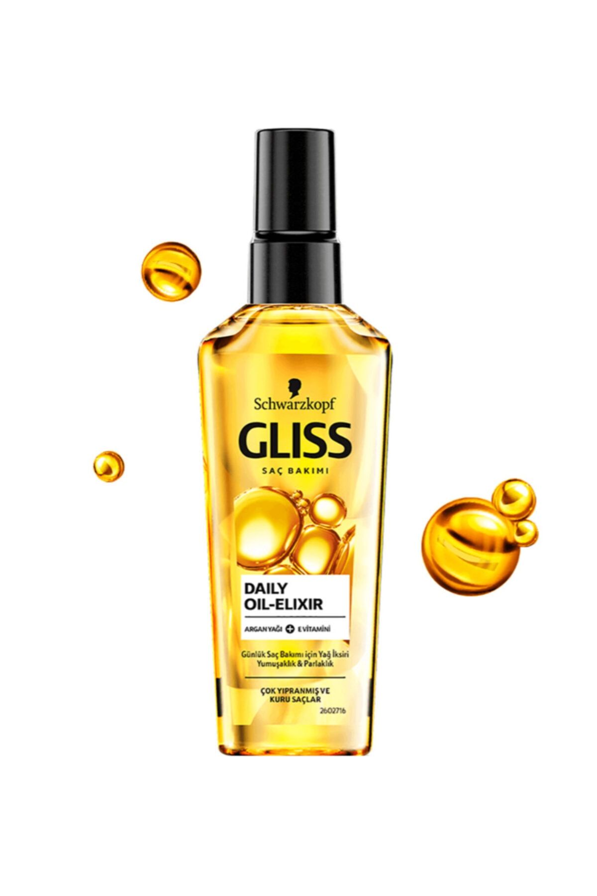Gliss Ultimate Oil Elixir Saç Bakım Yağı 75 Ml