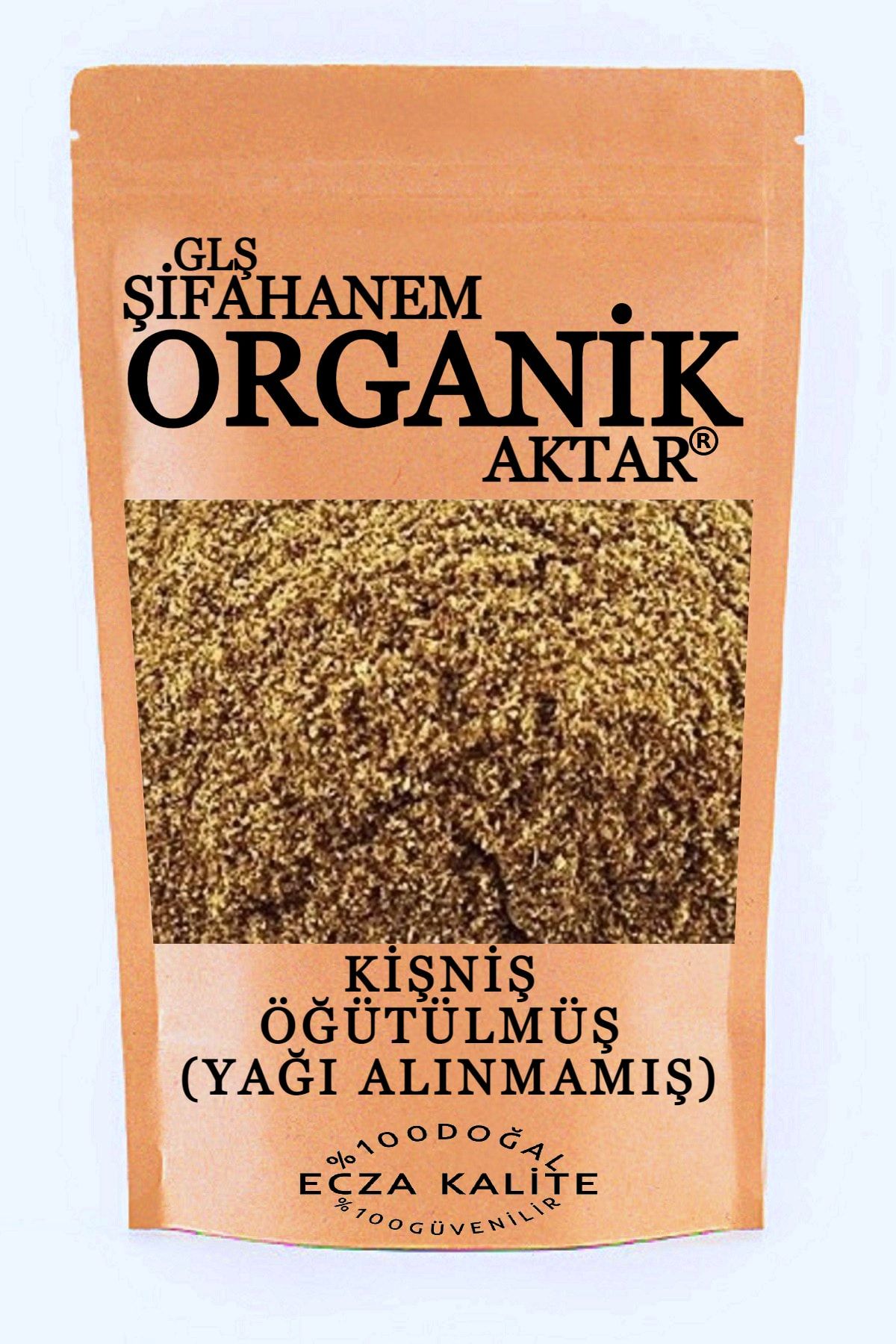 GLŞ ŞİFAHANEM ORGANİK AKTAR Kişniş Toz Çekilmiş Yerli ( Yağı Alınmamış) Yeni Mahsül Ecza Kalite 1kğ