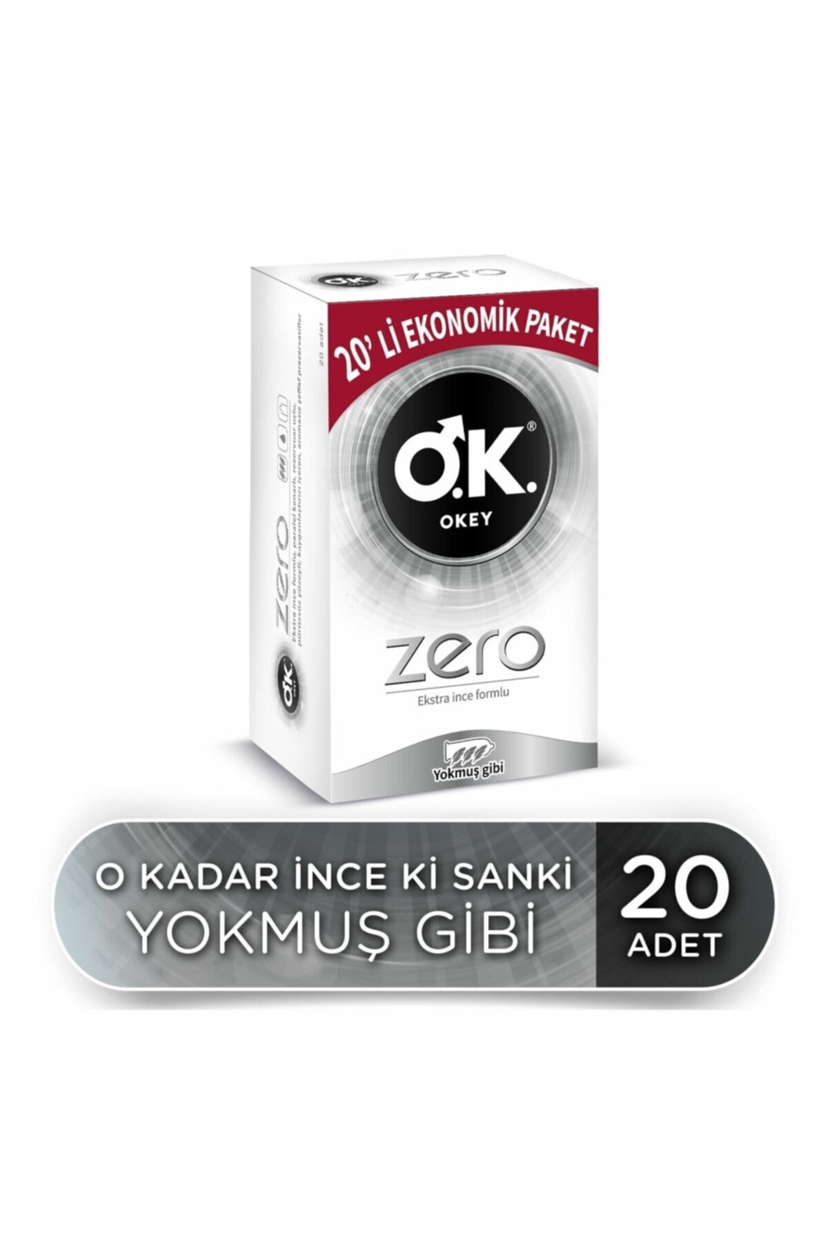 Okey Zero 20'li Prezervatif