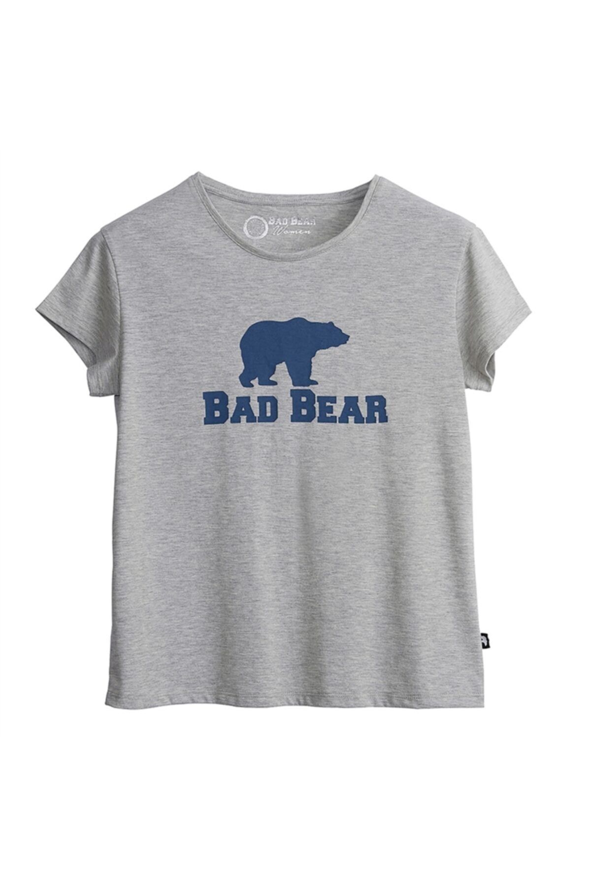 Bad Bear Kadın Grı T-shırt
