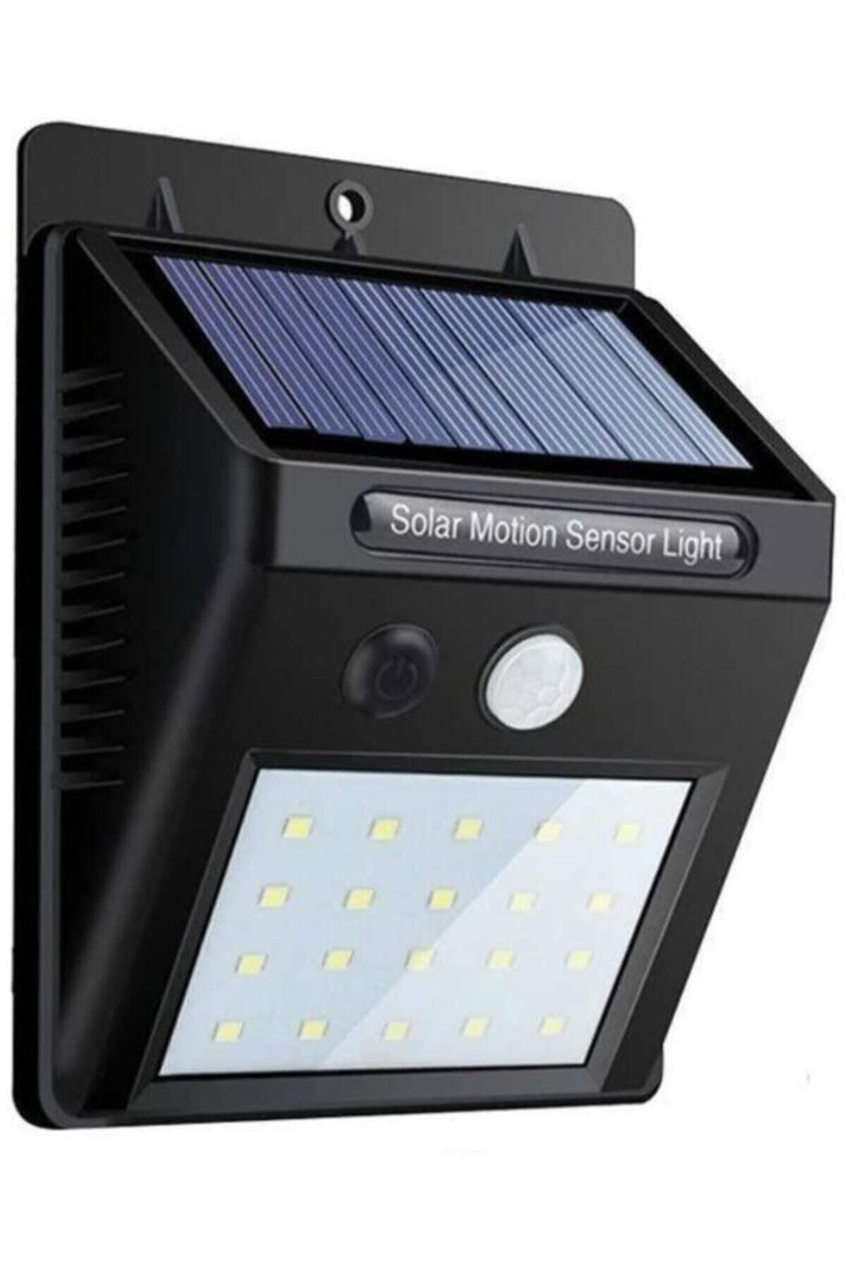 Evene Solar Led Lamba Güneş Enerjili 20 Led Şarjlı Dış Mekan Işık