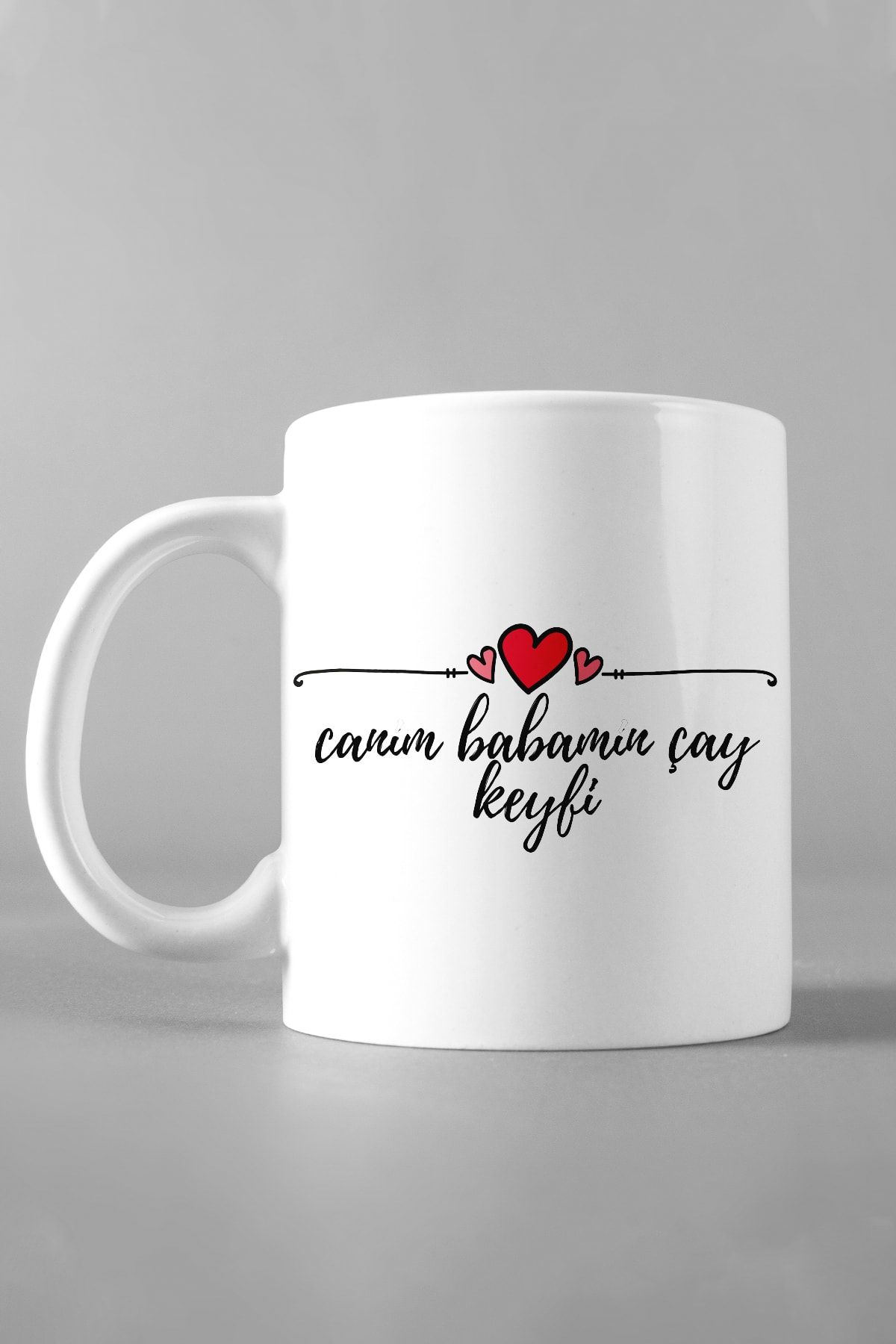 Hediyexpres Canım Babamın Çay Keyfi Tasarımlı Beyaz Kupa Bardak Fiyatı