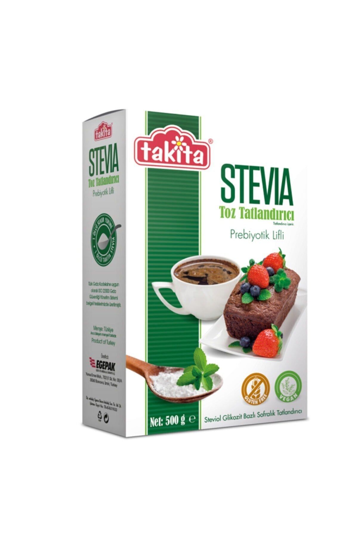Takita Stevia Prebiyotik Lifli Tatlandırıcı 500 Gr