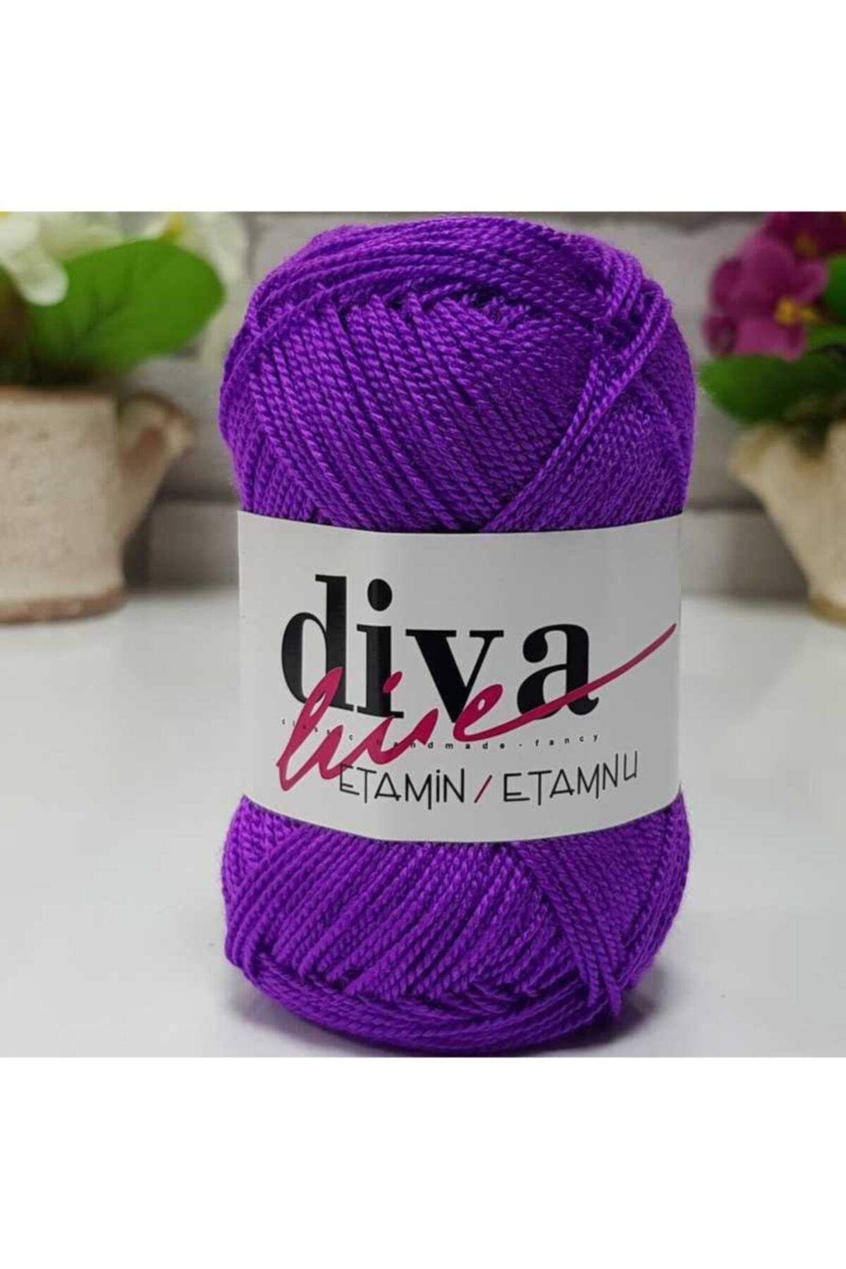 Diva İplik Diva Etamin Iş Orlonu 46 Menekşe