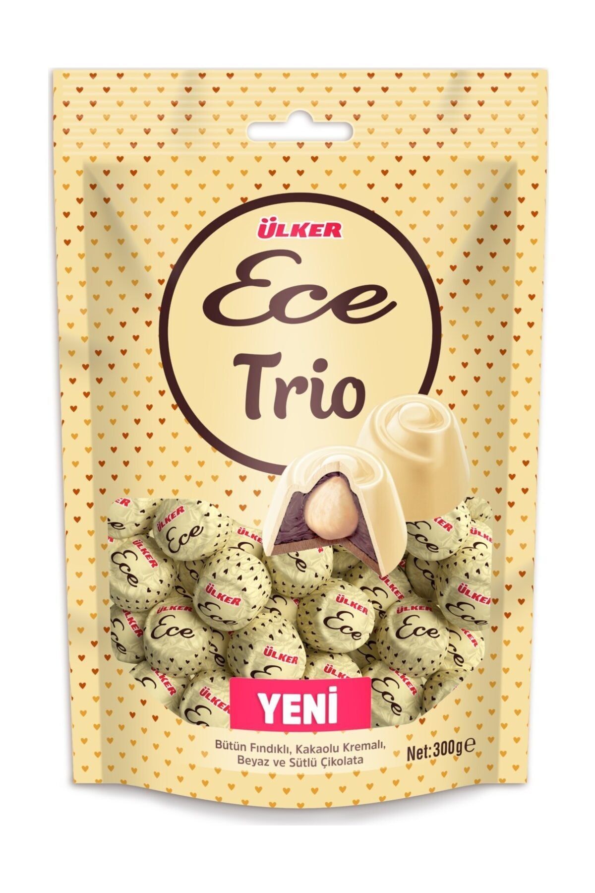 Ülker Ece Trio İkramlık Çikolata 300 gr