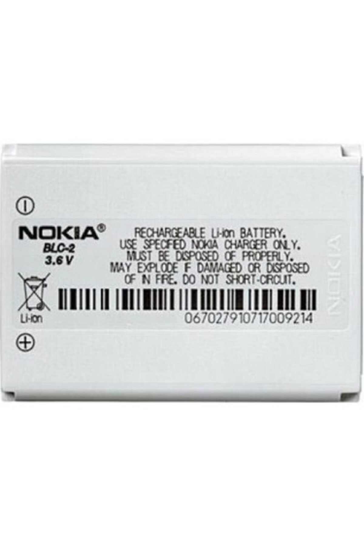 rez Nokia 3310 Batarya Pil 3315 3410 3510 Batarya Pil 1300 Mah