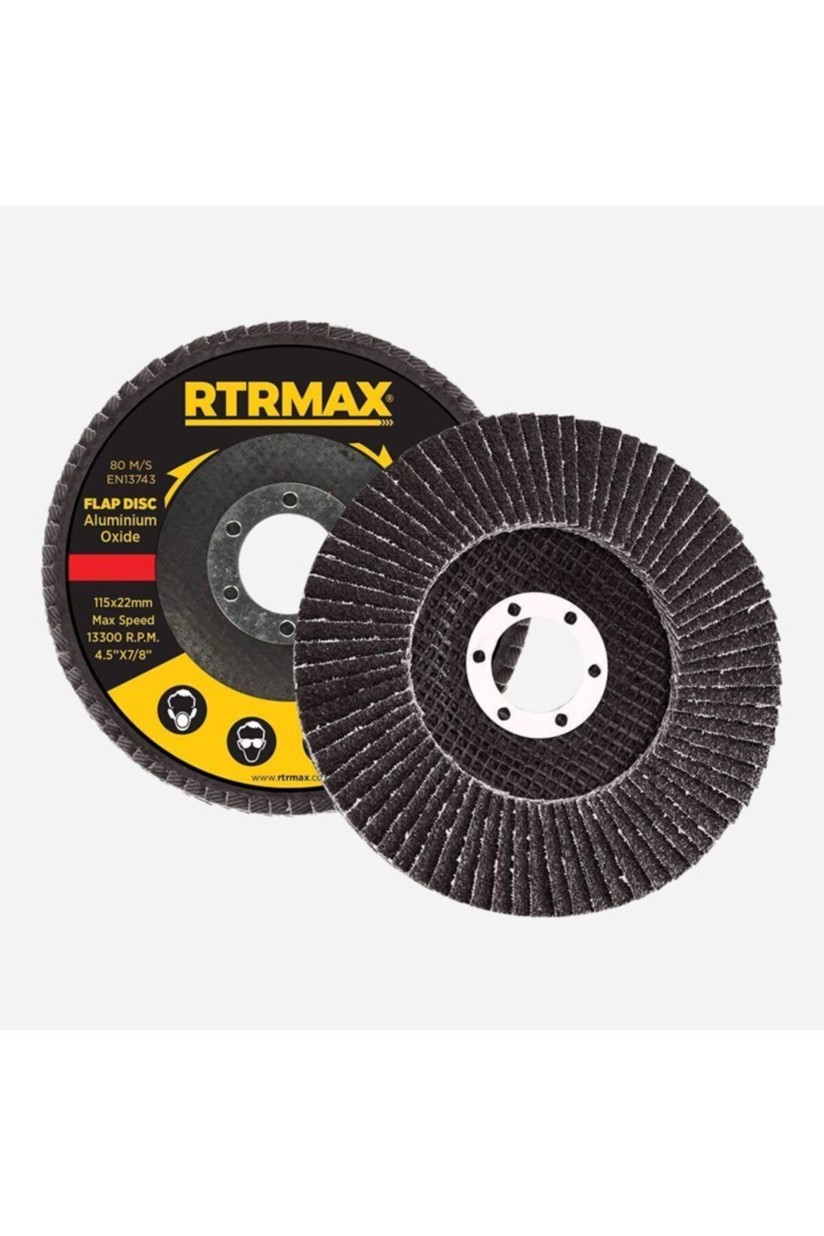 Rtrmax Rdf11540 Flap Disk Zımpara 115 Mm 40 Kum