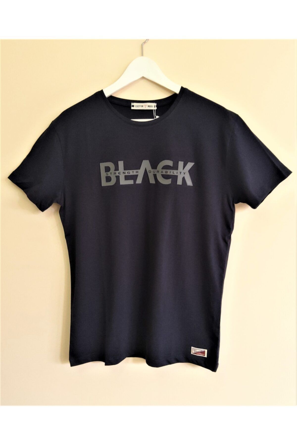 Stanpolis Giyim Erkek T-shirt Sport Wear Lacivert- Black