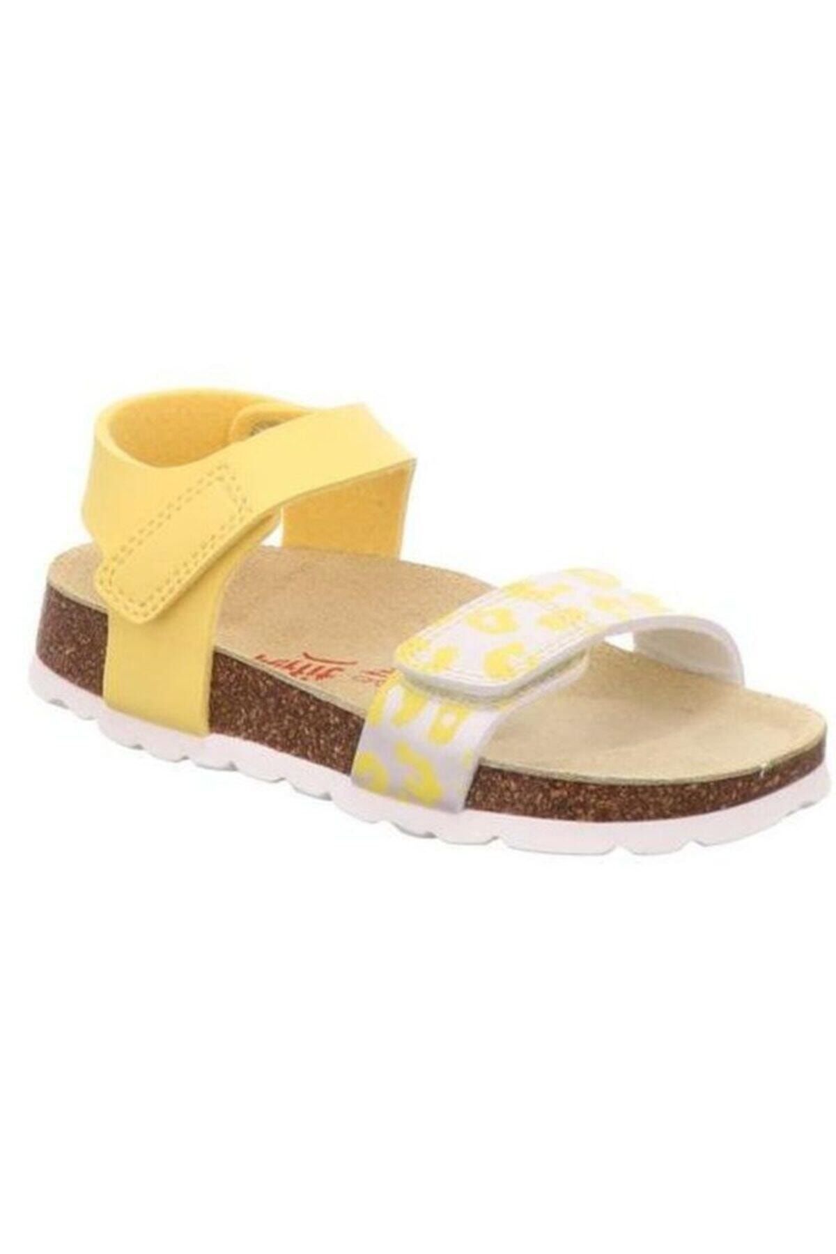 Superfit Sarı Kız Çocuk Sandalet