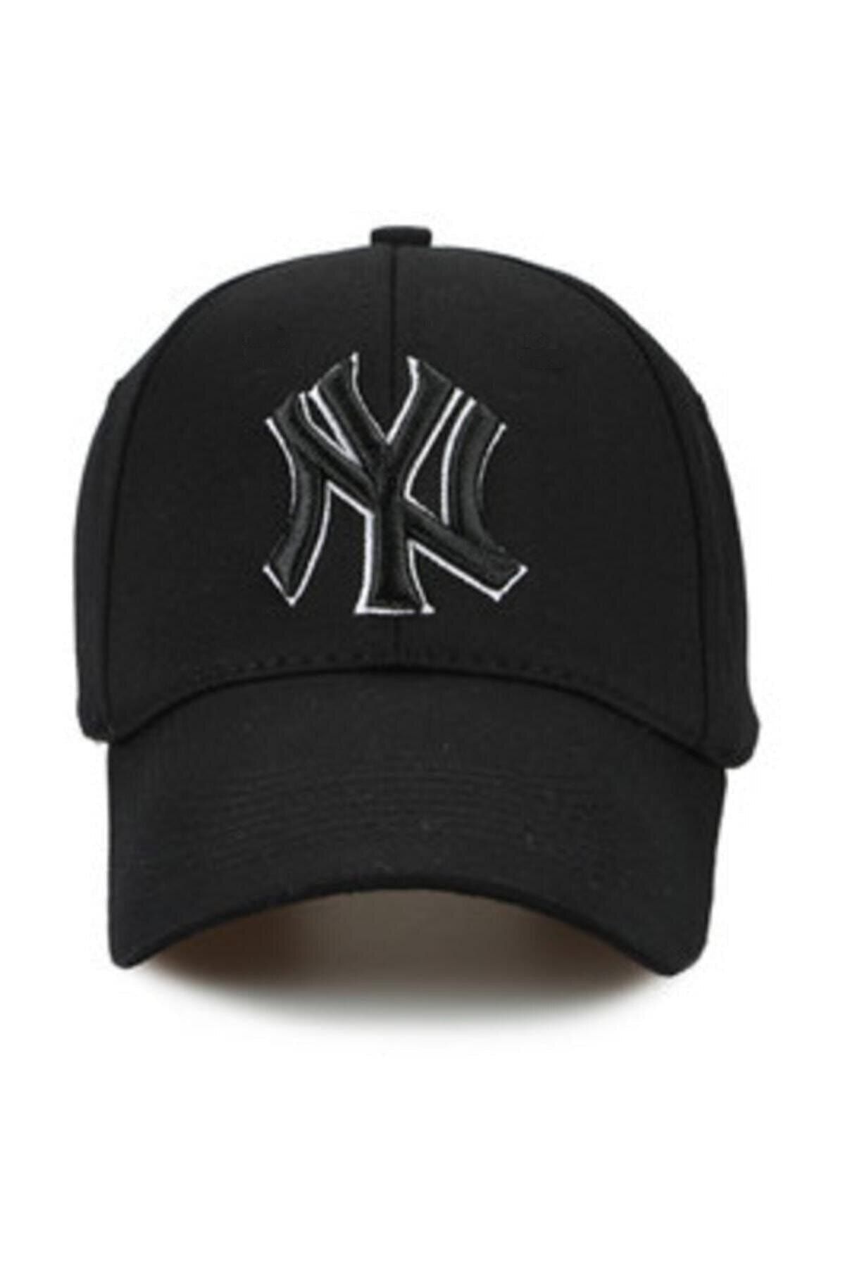 Nacar Unisex Siyah Ny New York Şapka