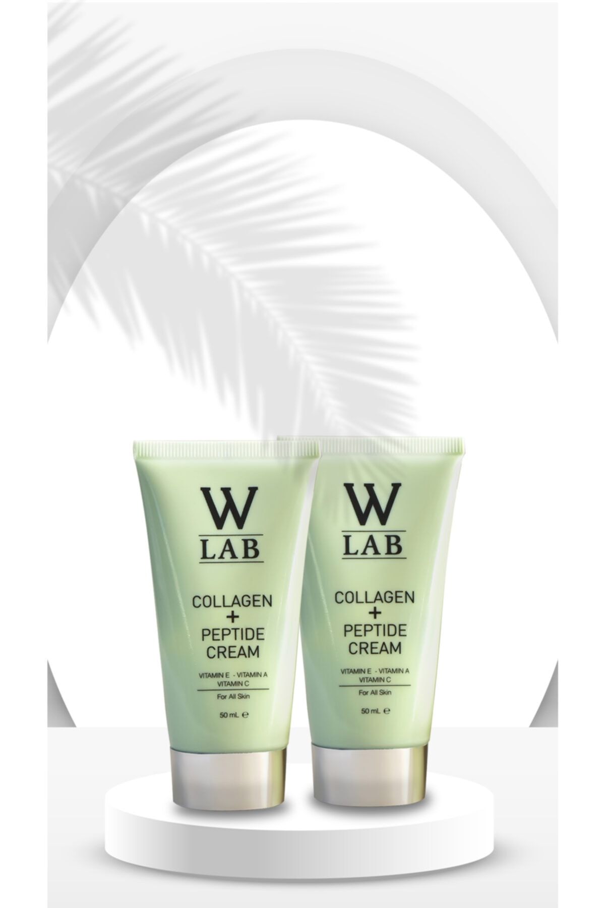 W-Lab Kozmetik Anti-aging Kolajen Peptit Gençleştirici Krem 2 Adet