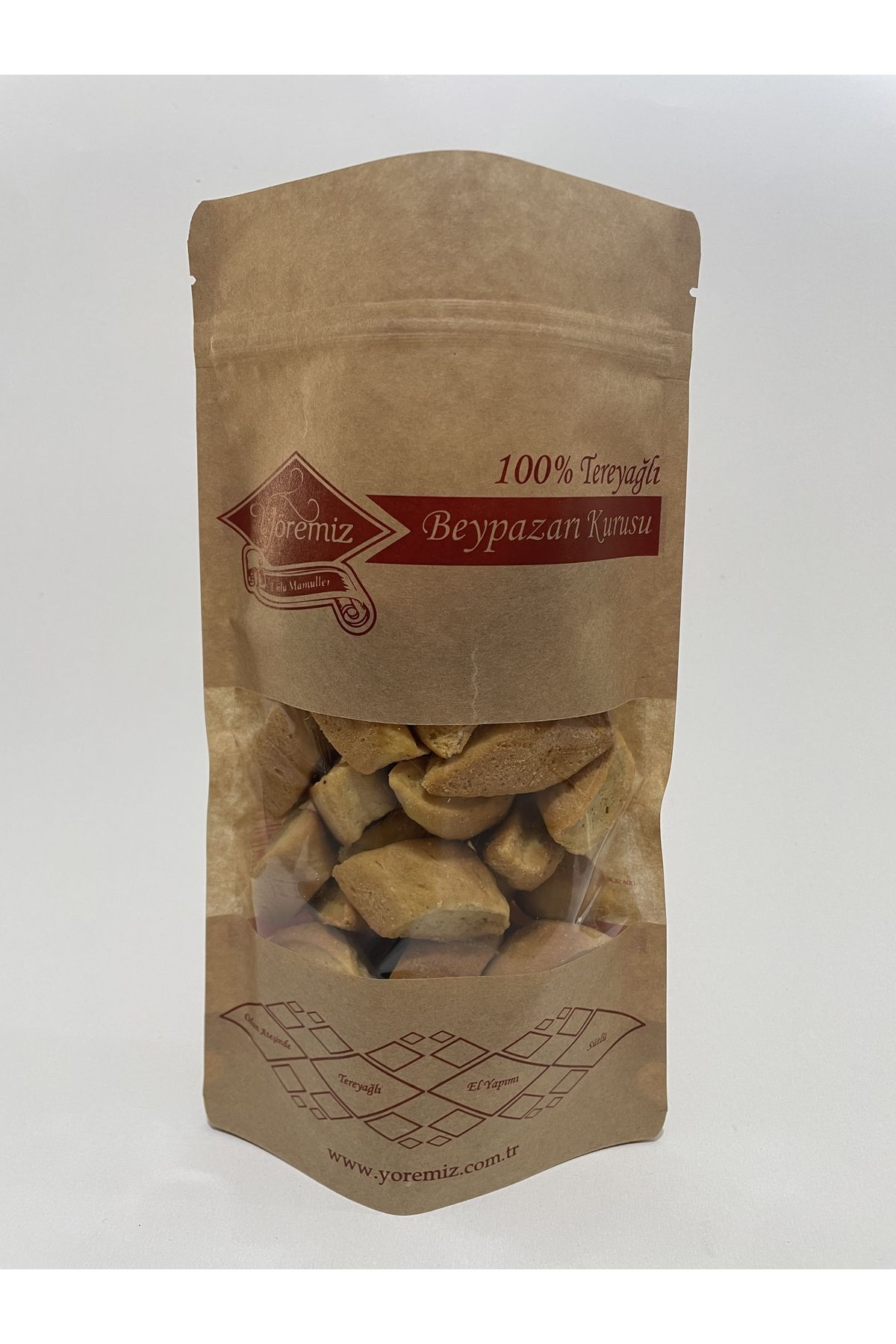 YÖREMİZ 100 % Tereyağlı Beypazarı Kurusu Küçük Kesim - 300 gr