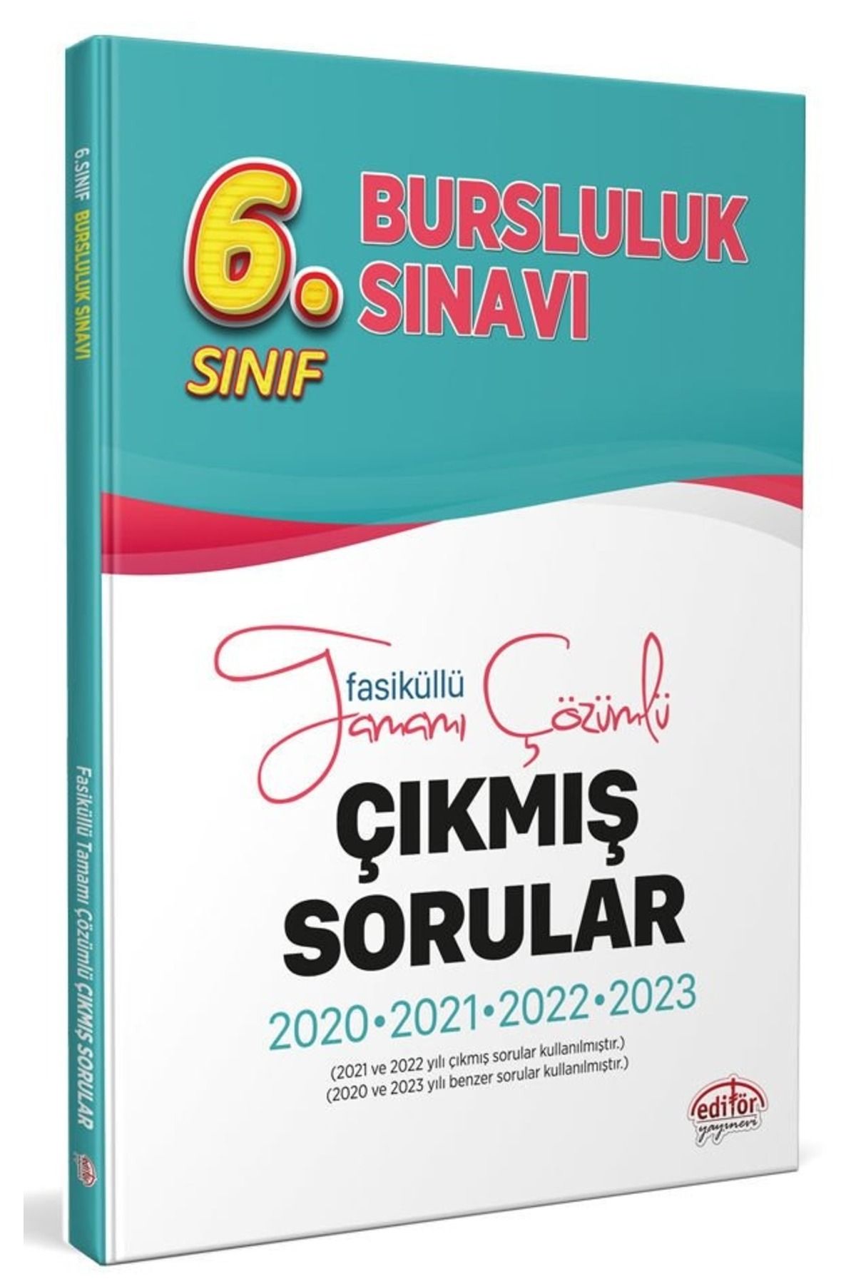Editör Yayınları 2024 editör 6. Sınıf Bursluluk Çıkmış Sorular ve Çözümleri